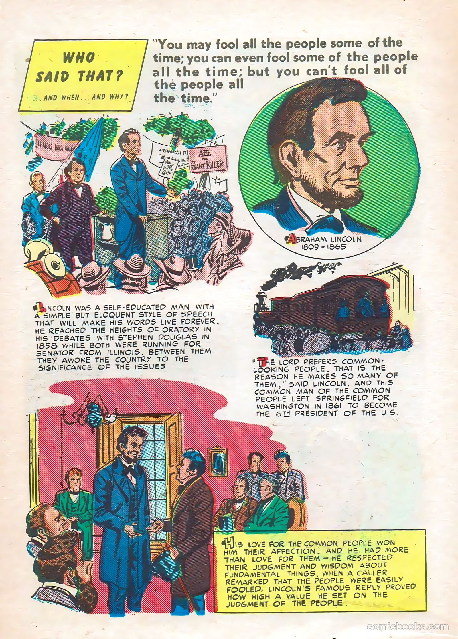 Who Said That? #nn (1951) — page 24 of 36
