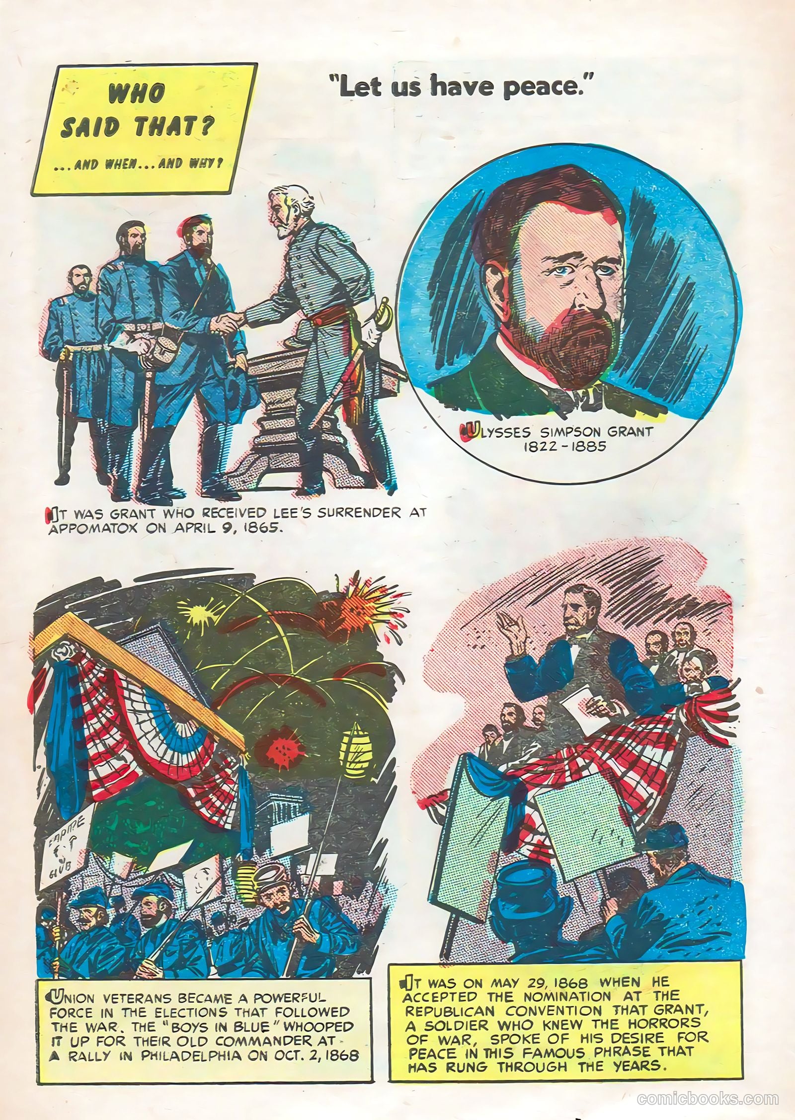 Who Said That? #nn (1951) — page 26 of 36