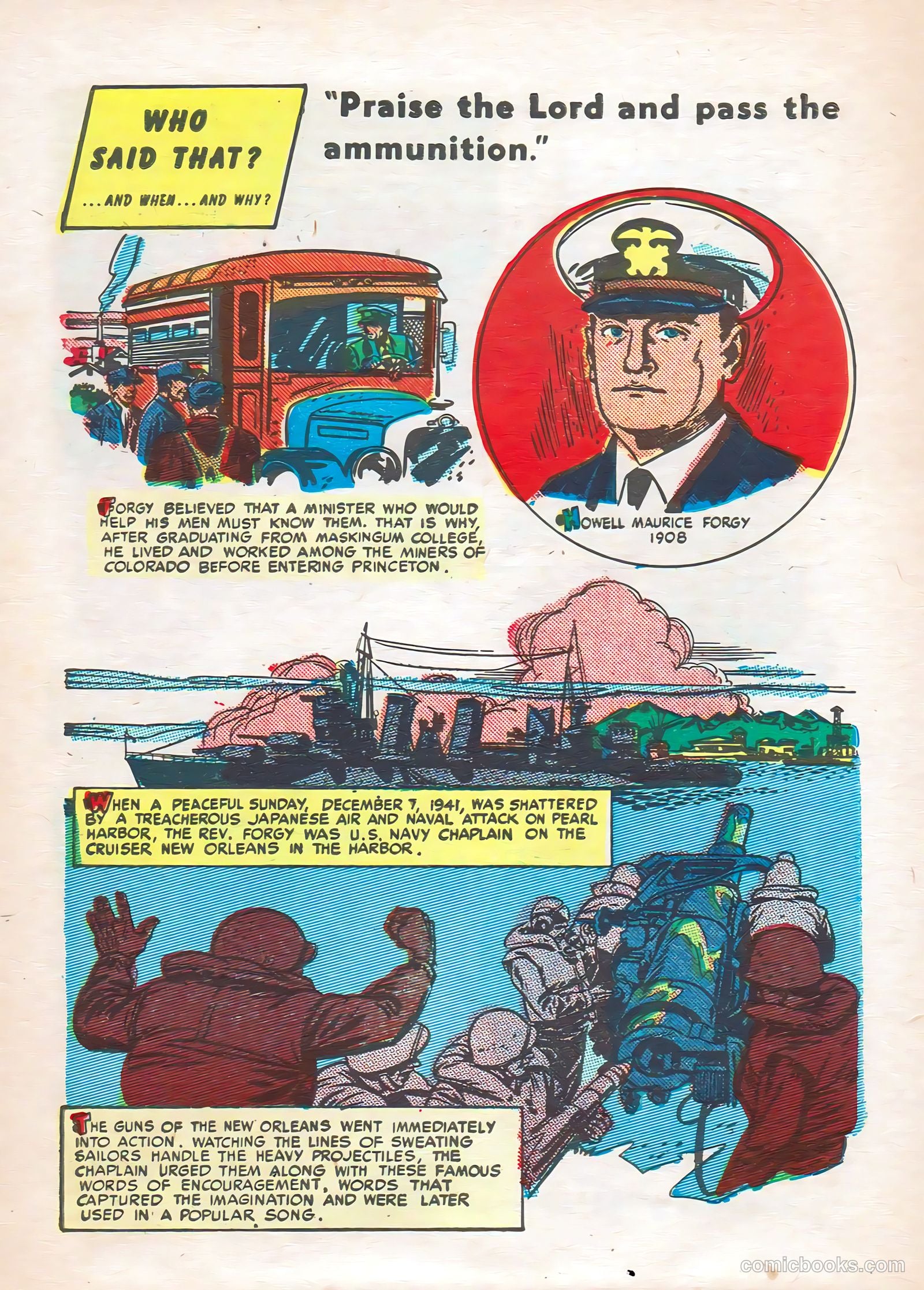 Who Said That? #nn (1951) — page 32 of 36
