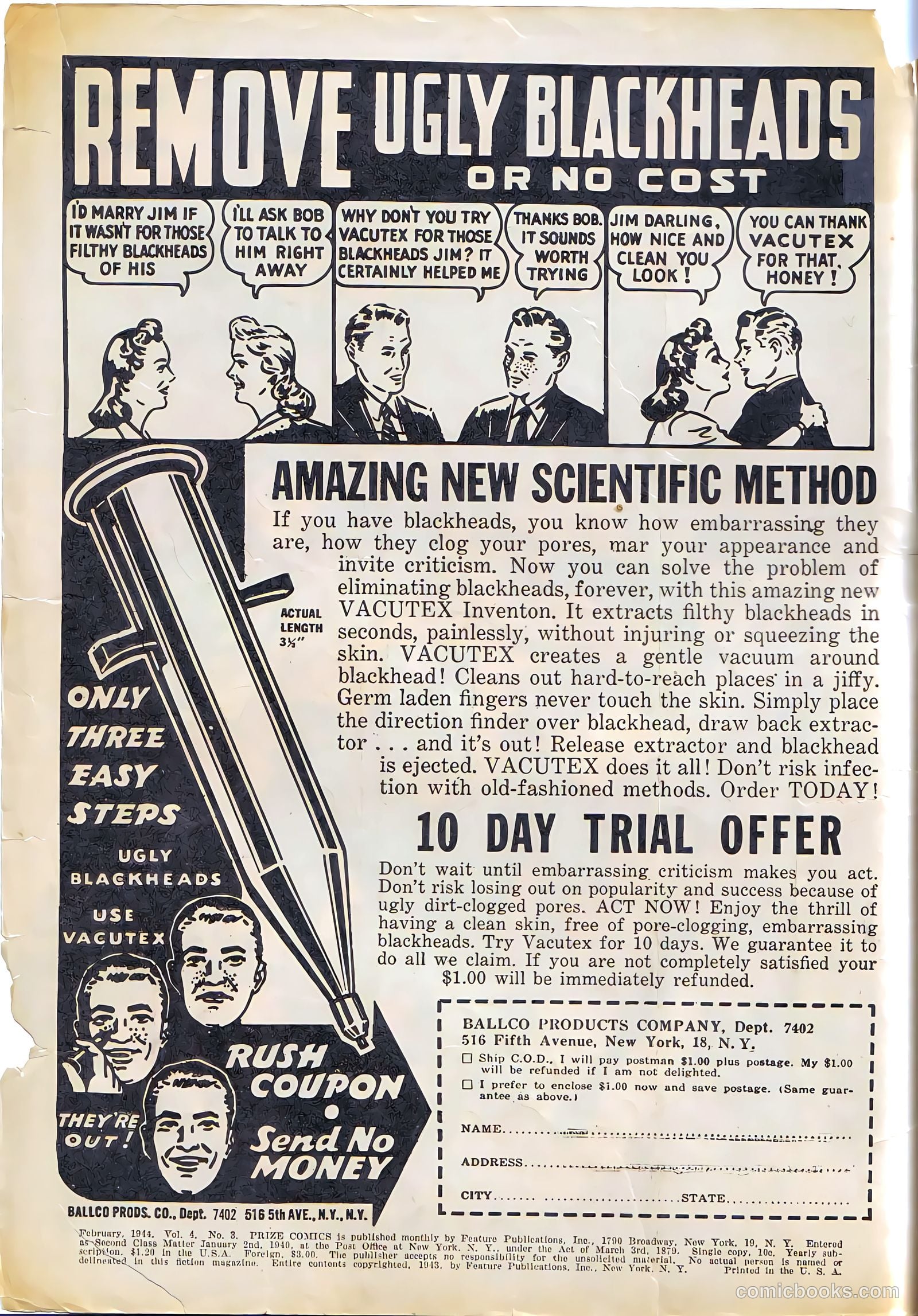 Prize Comics #39 (1940) — page 2 of 60