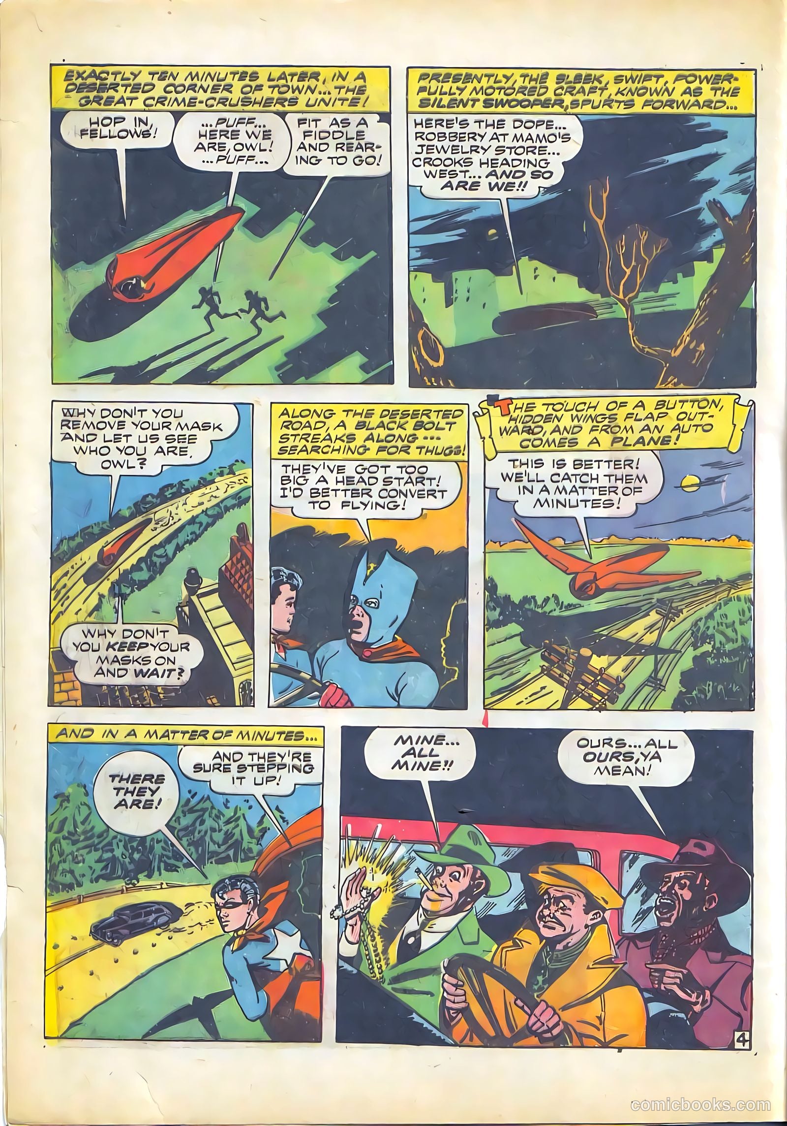 Prize Comics #39 (1940) — page 6 of 60