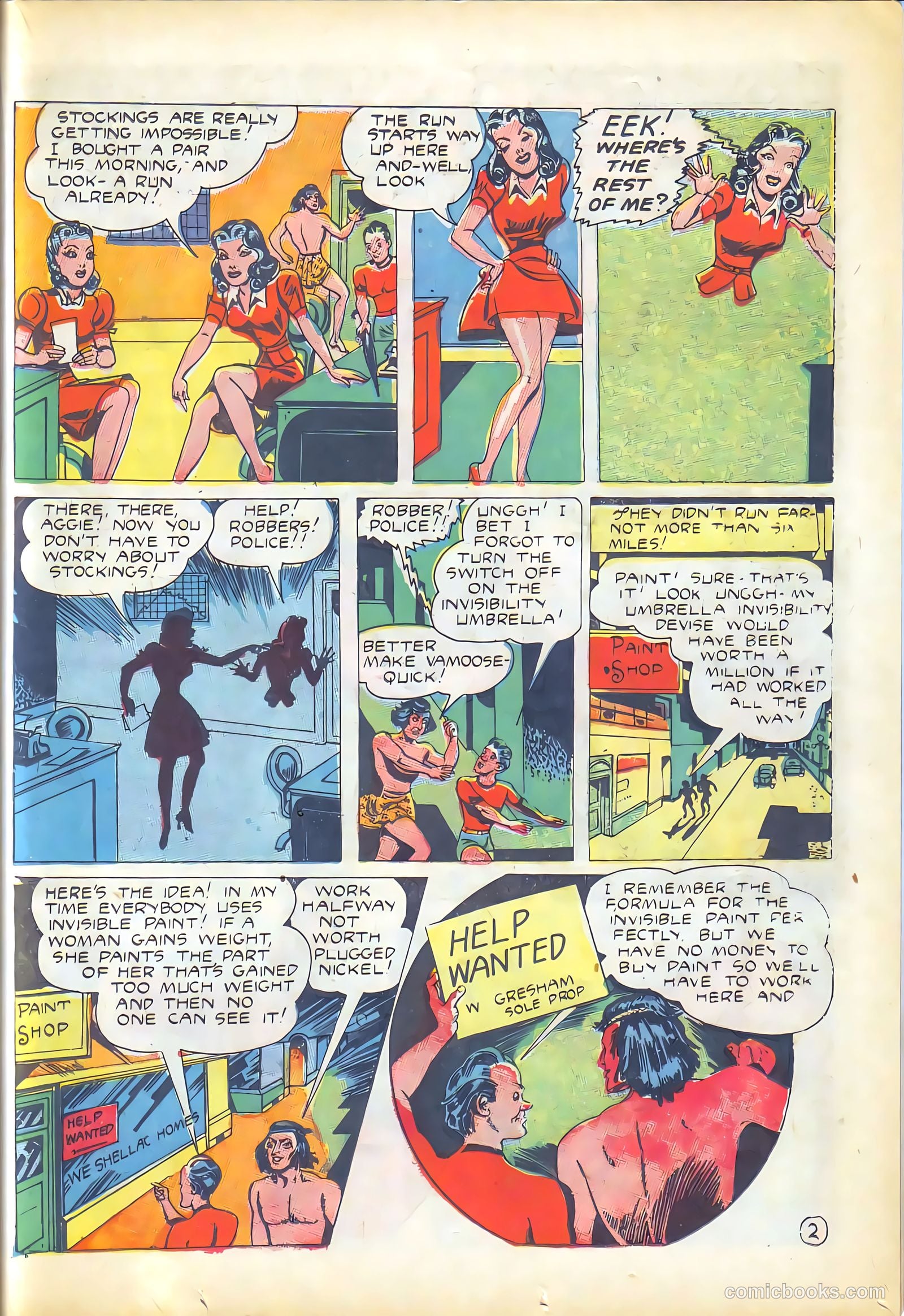 Prize Comics #39 (1940) — page 33 of 60
