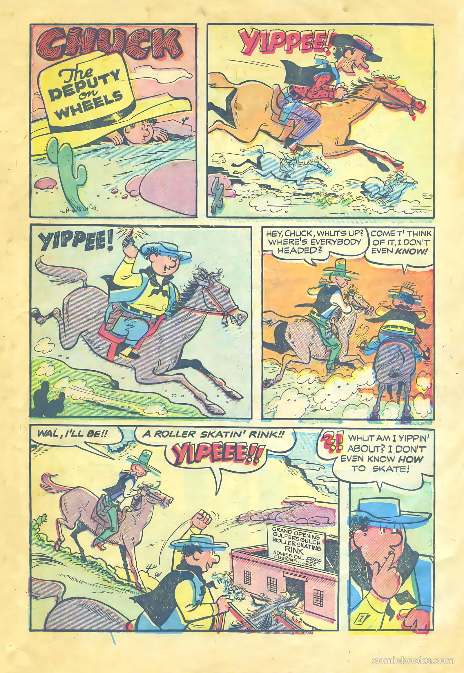 Kit Carson and the Blackfeet Warriors #nn (1953) — page 19 of 36
