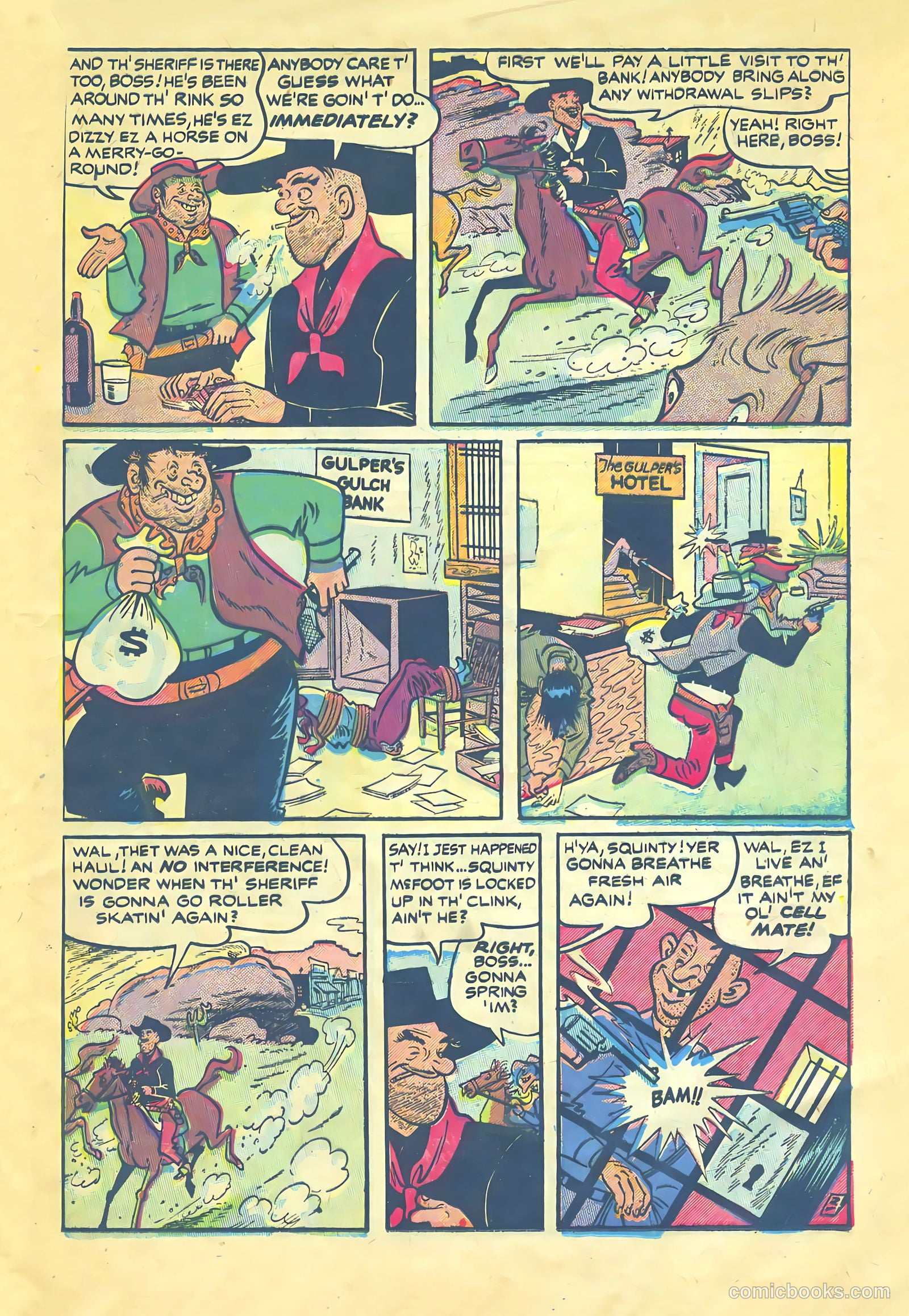 Kit Carson and the Blackfeet Warriors #nn (1953) — page 21 of 36