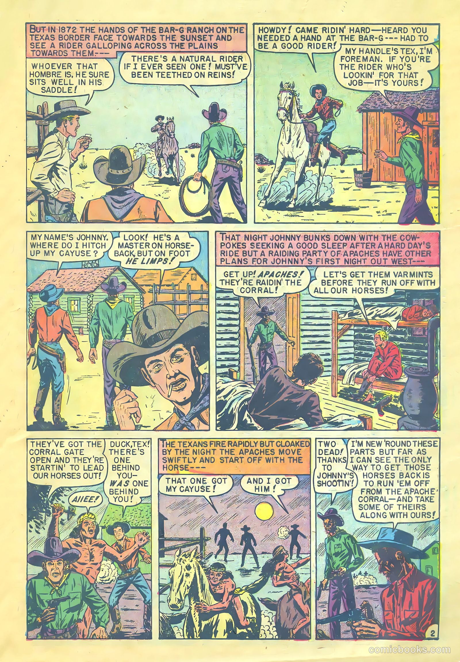 Kit Carson and the Blackfeet Warriors #nn (1953) — page 27 of 36