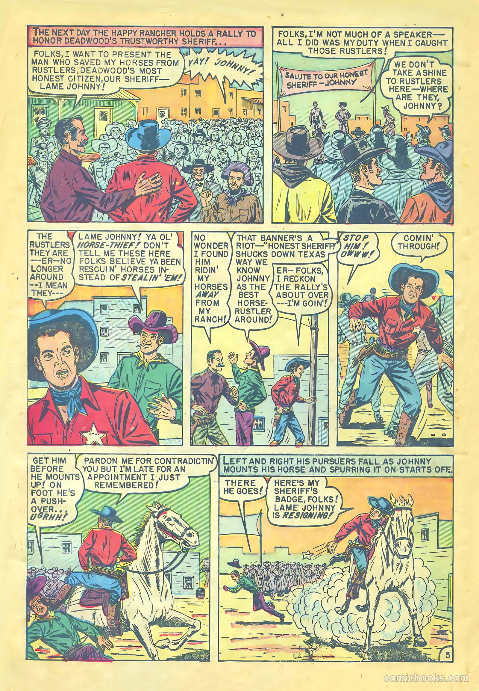 Kit Carson and the Blackfeet Warriors #nn (1953) — page 30 of 36
