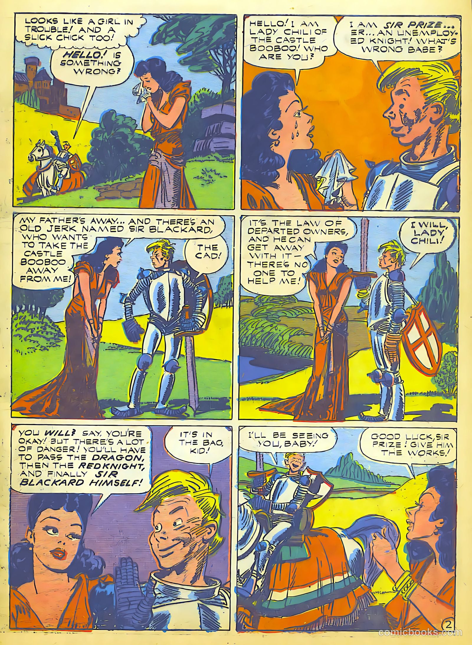 Prize Comics #52 (1940) — page 40 of 53