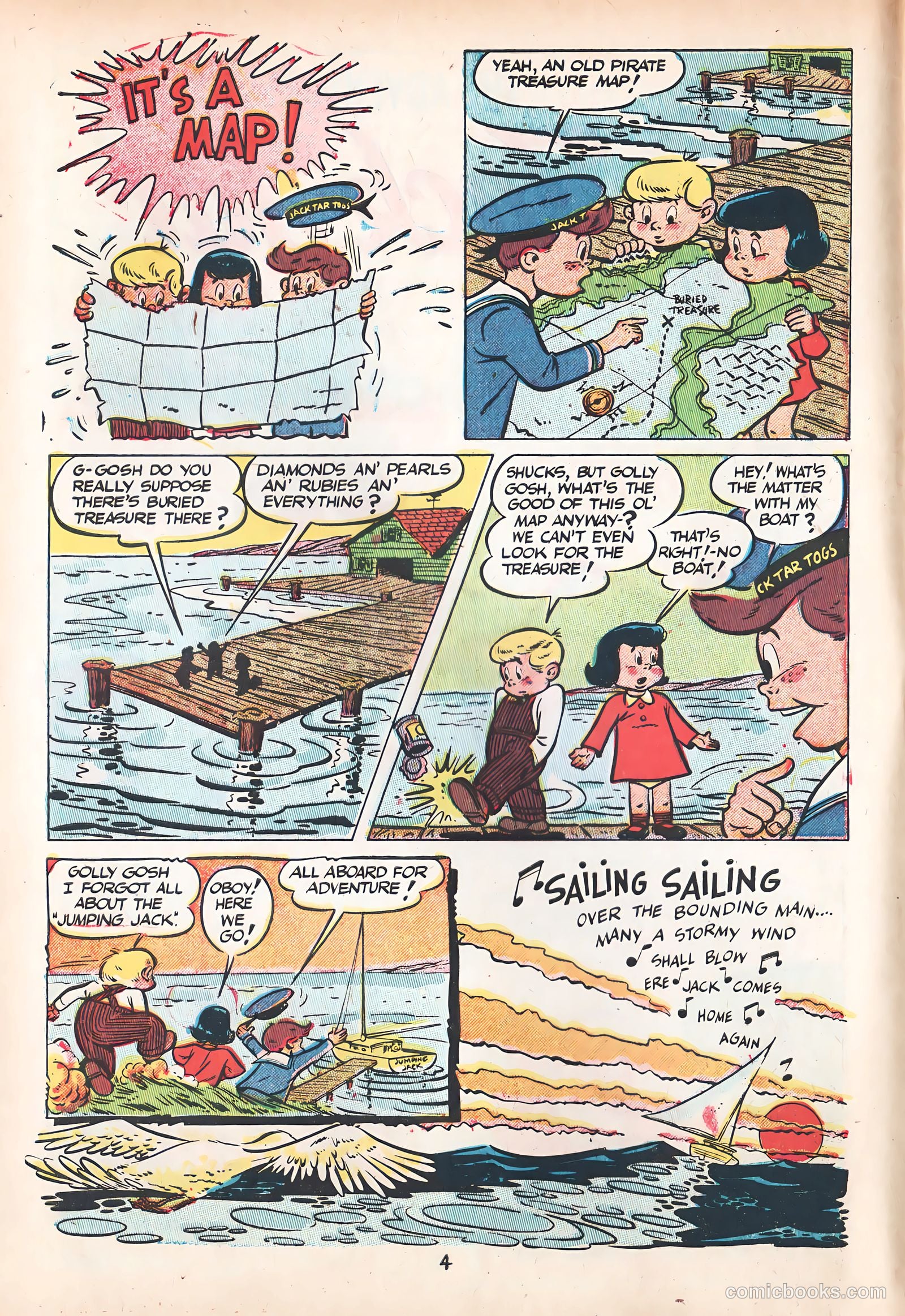 The Adventures of Jack Tar #nn (1950) — page 4 of 20