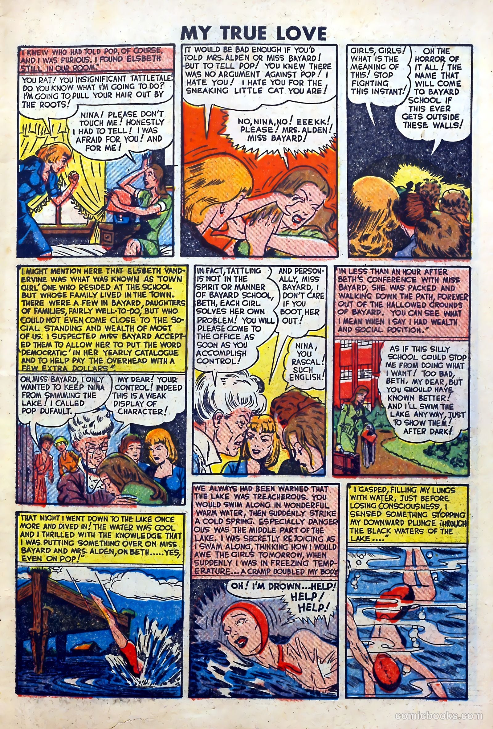 My True Love #65 (1950) — page 3 of 36