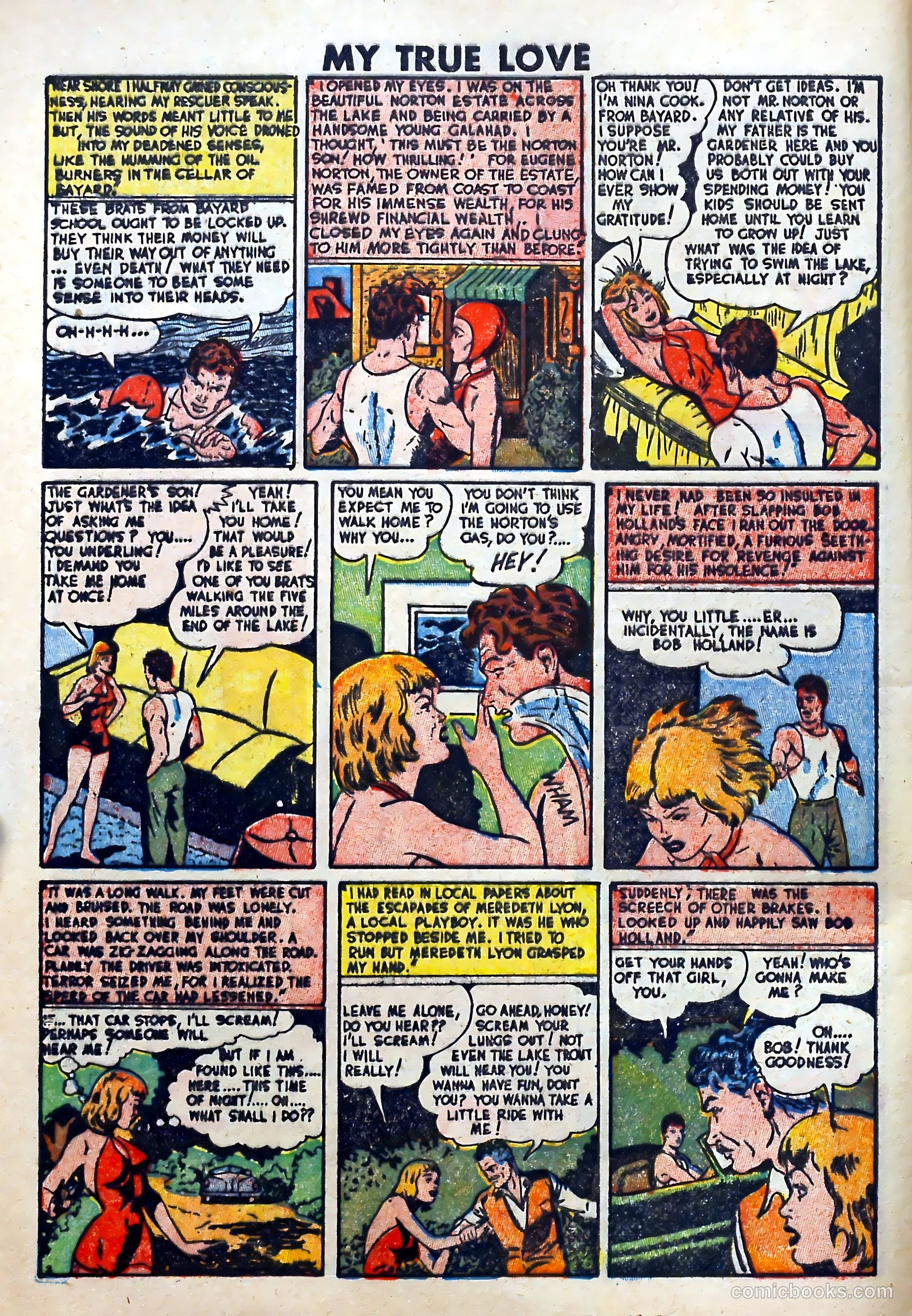 My True Love #65 (1950) — page 4 of 36