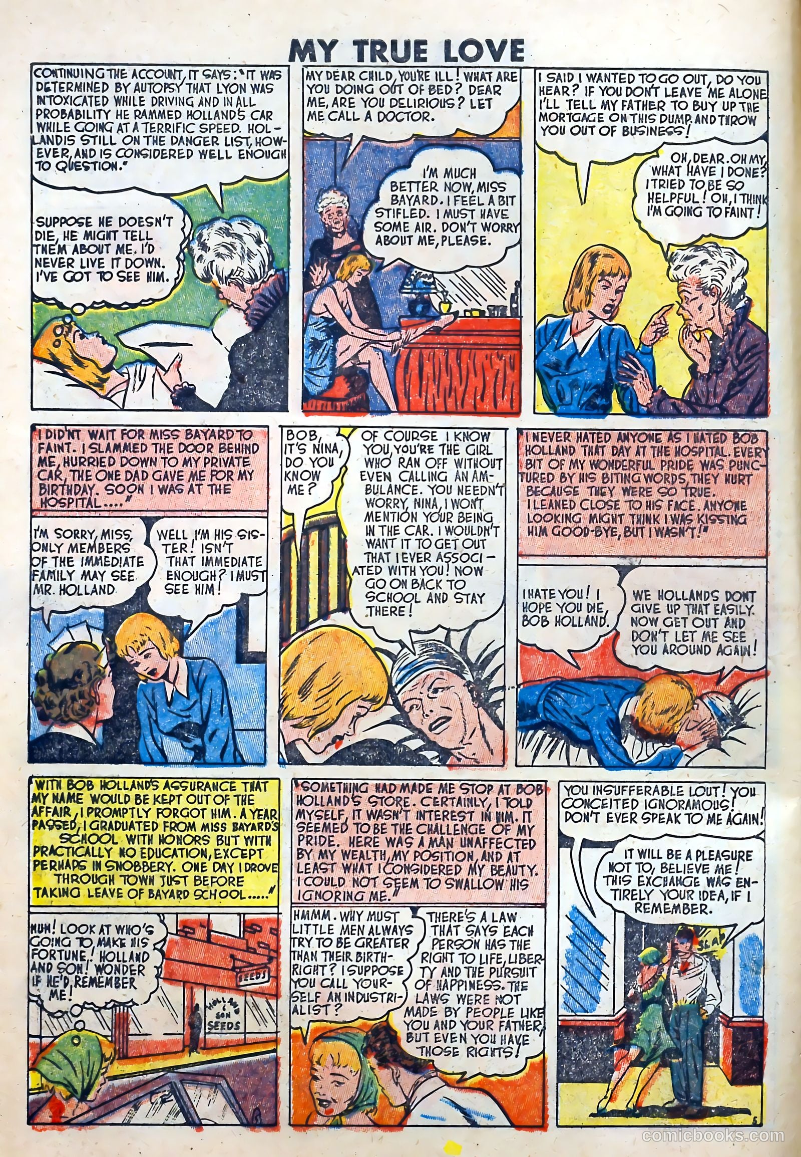 My True Love #65 (1950) — page 6 of 36