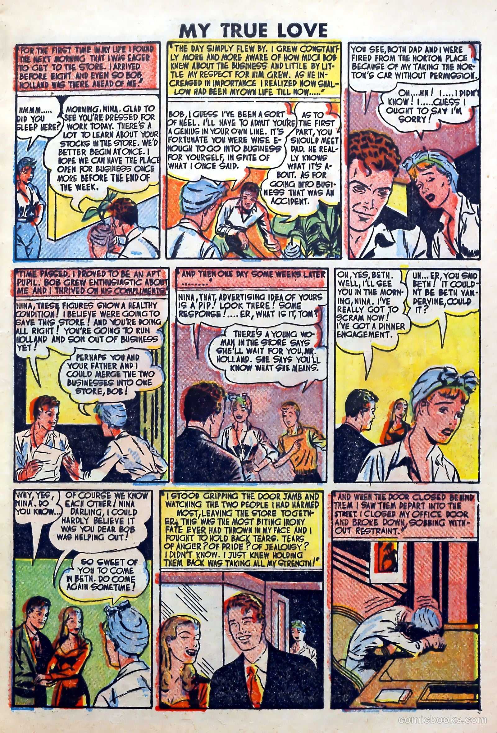 My True Love #65 (1950) — page 9 of 36