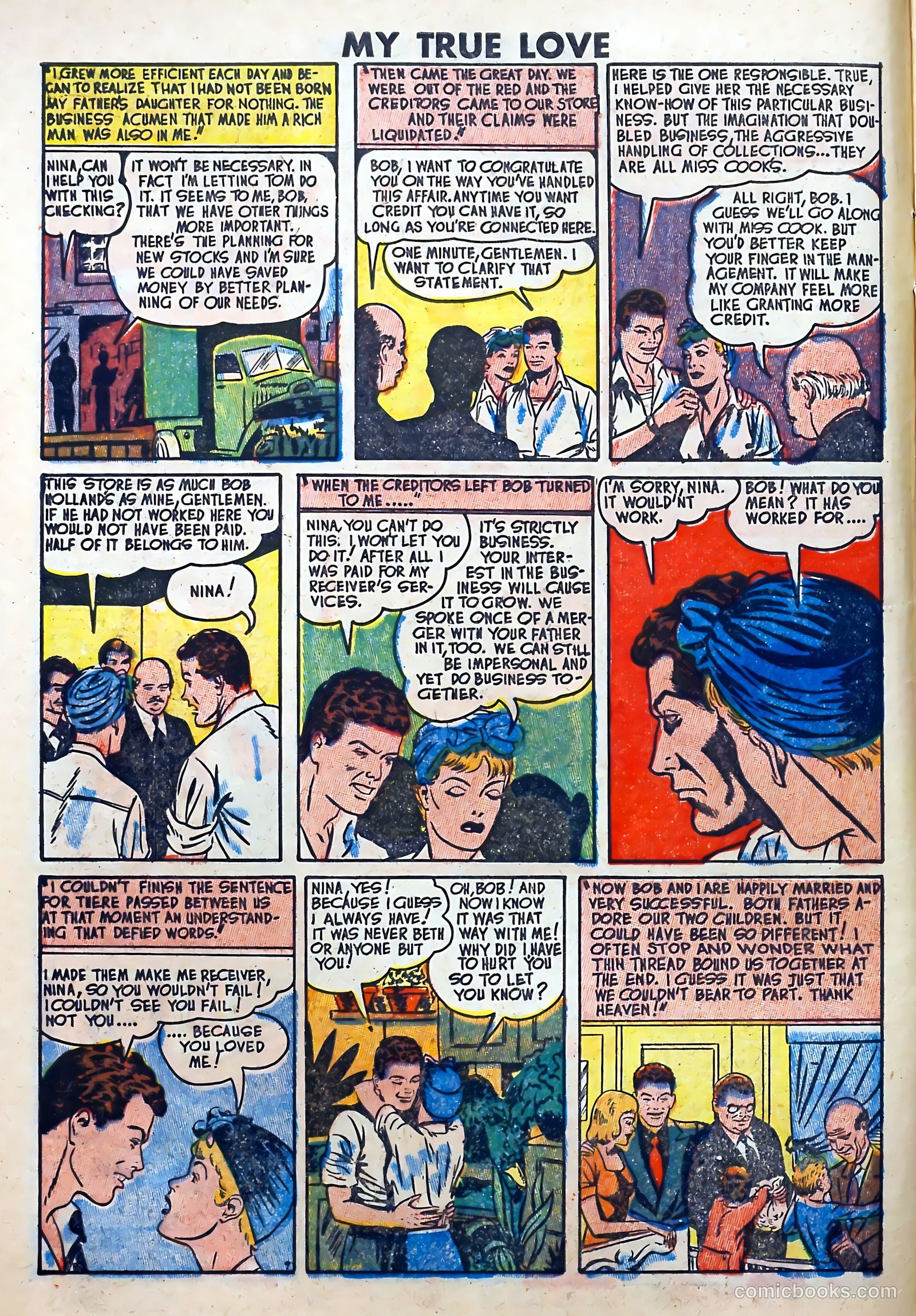 My True Love #65 (1950) — page 10 of 36