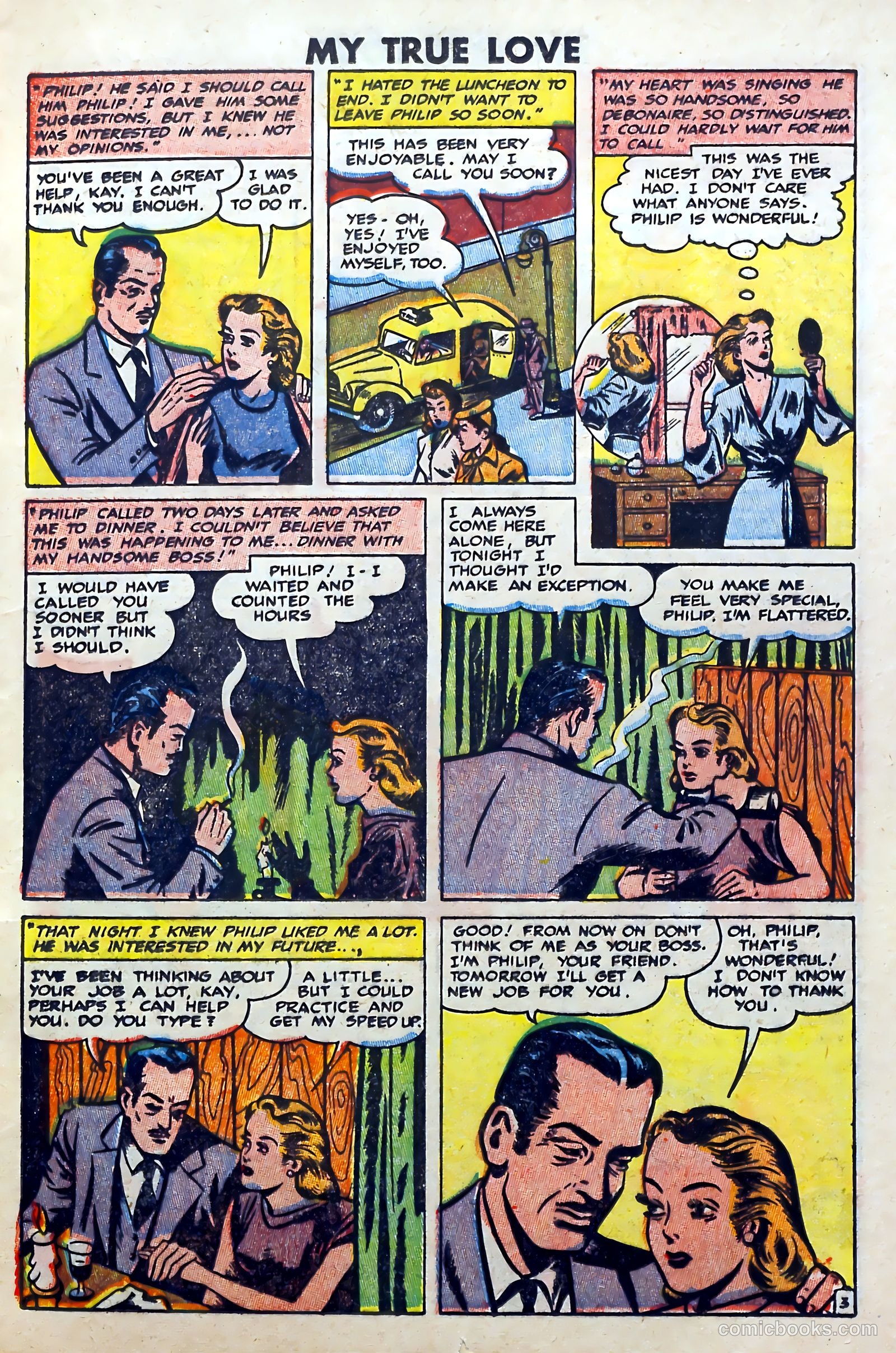 My True Love #65 (1950) — page 13 of 36