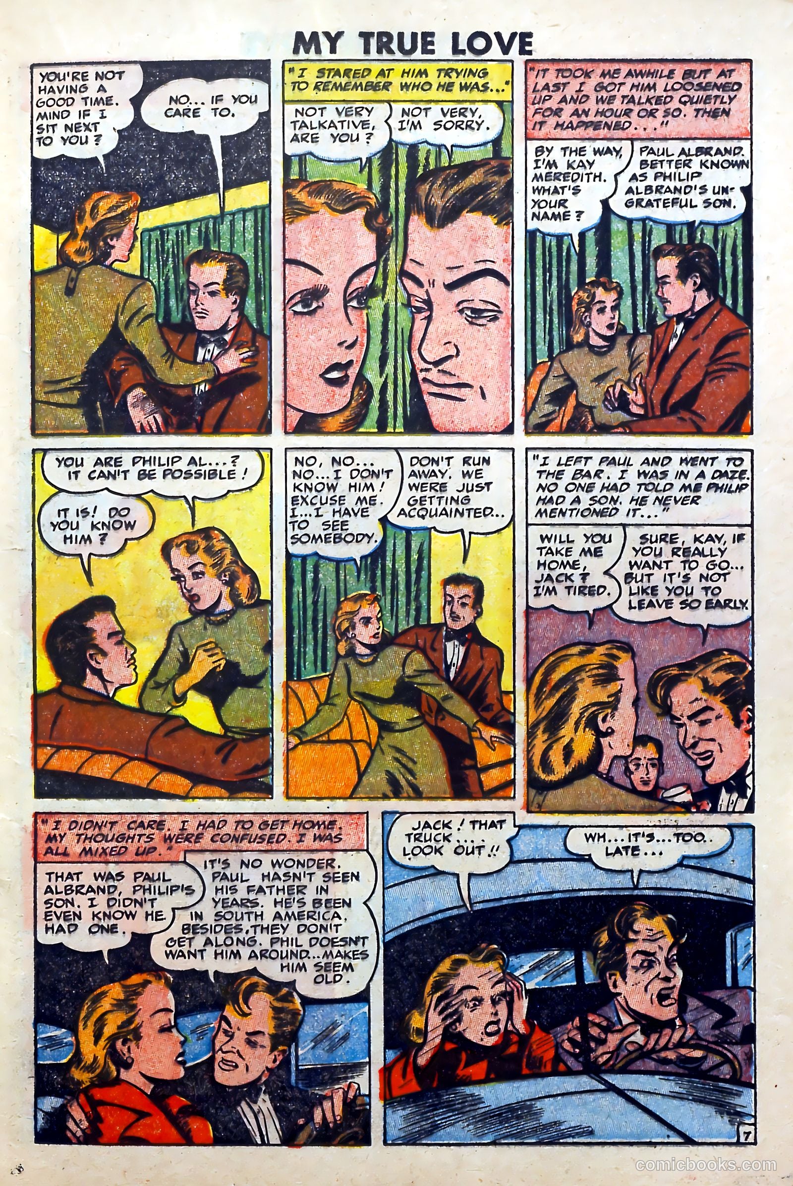 My True Love #65 (1950) — page 17 of 36