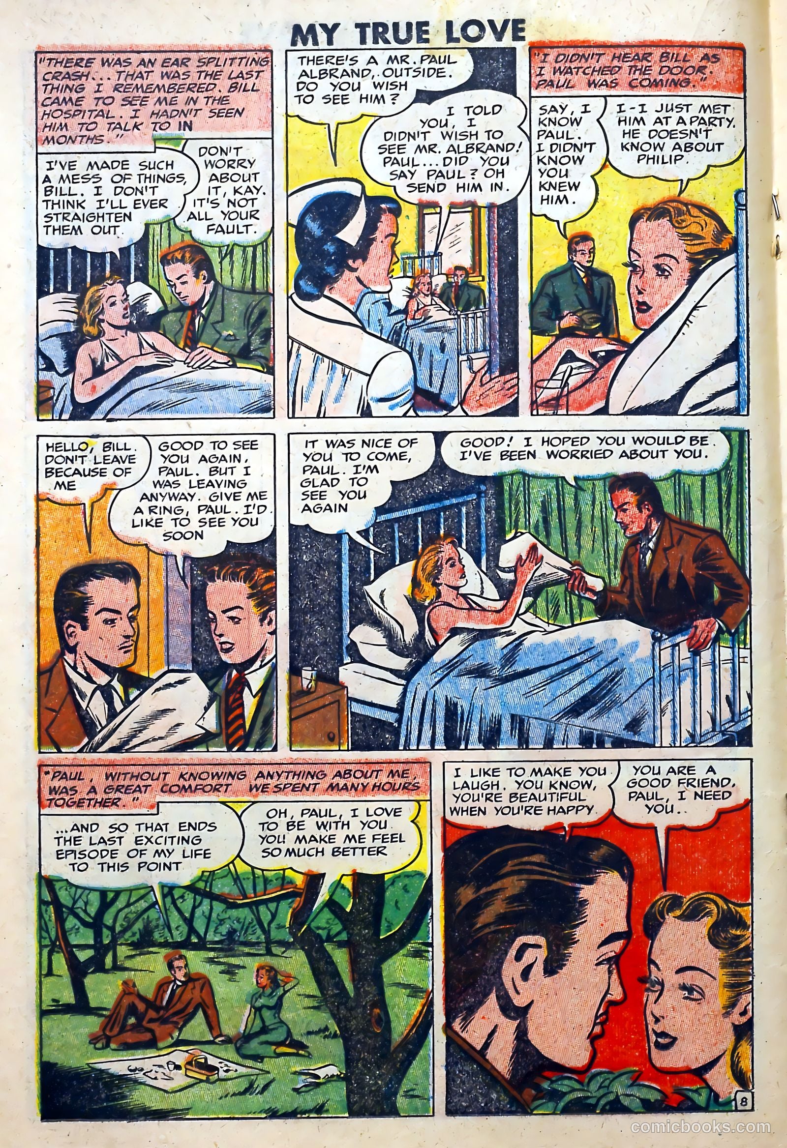 My True Love #65 (1950) — page 18 of 36