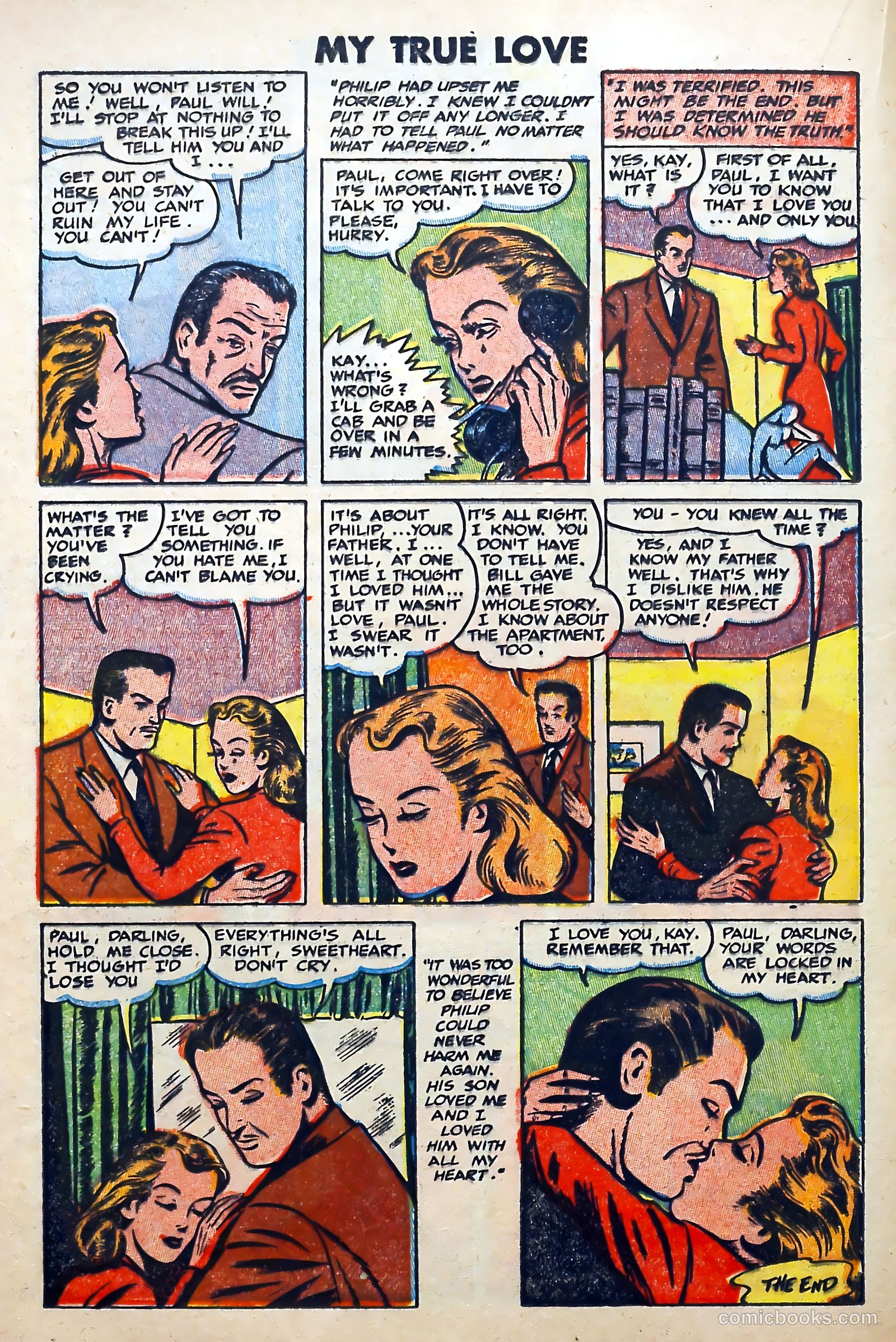 My True Love #65 (1950) — page 20 of 36