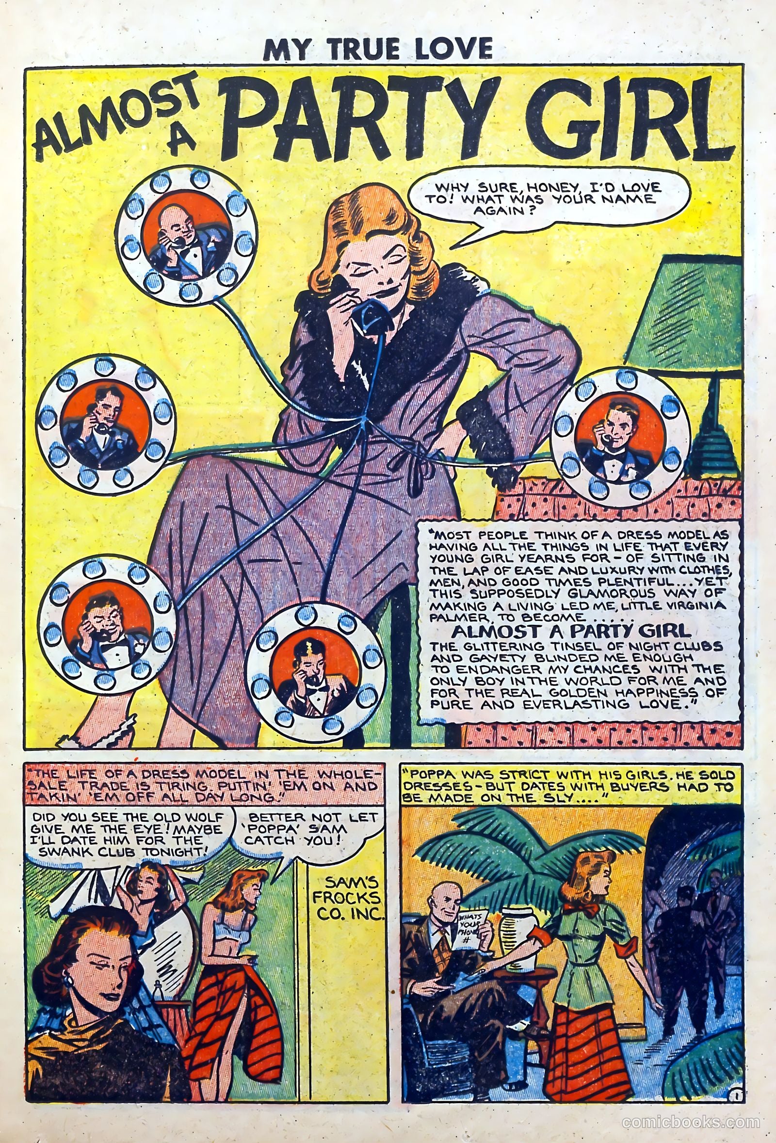 My True Love #65 (1950) — page 23 of 36