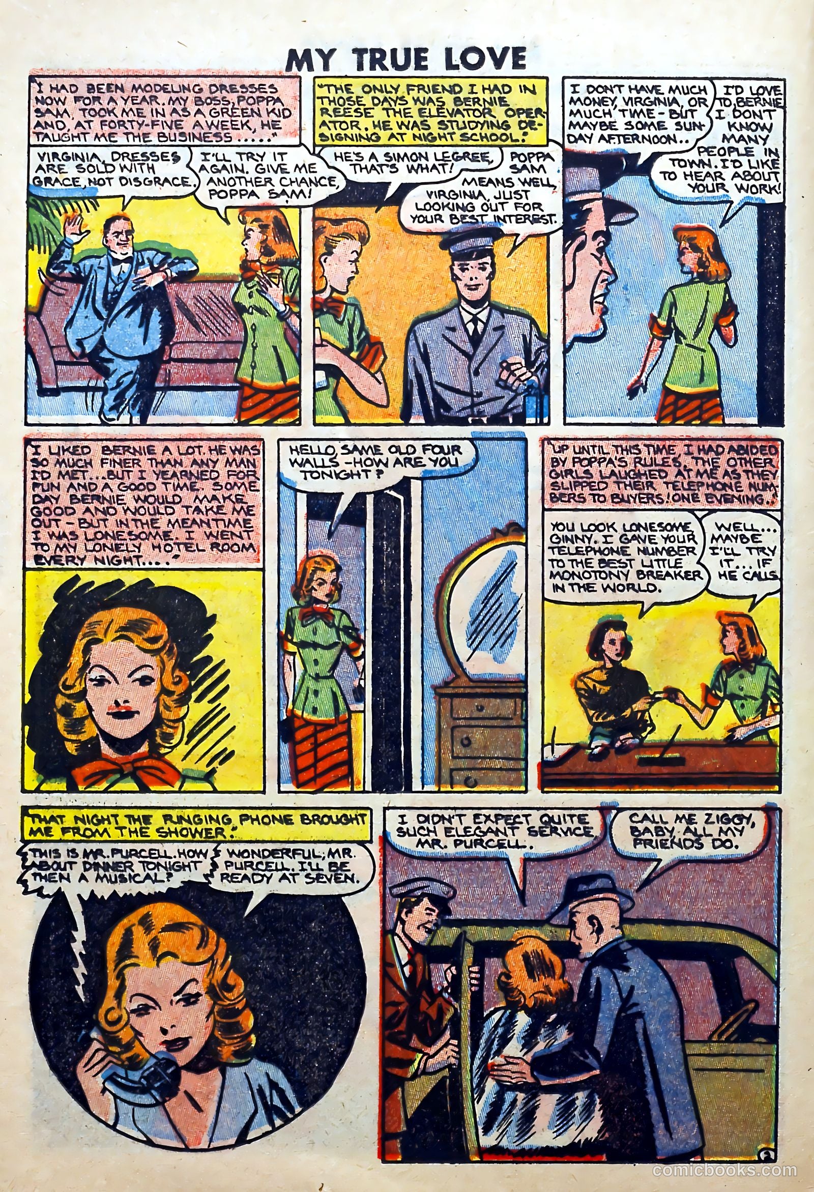 My True Love #65 (1950) — page 24 of 36