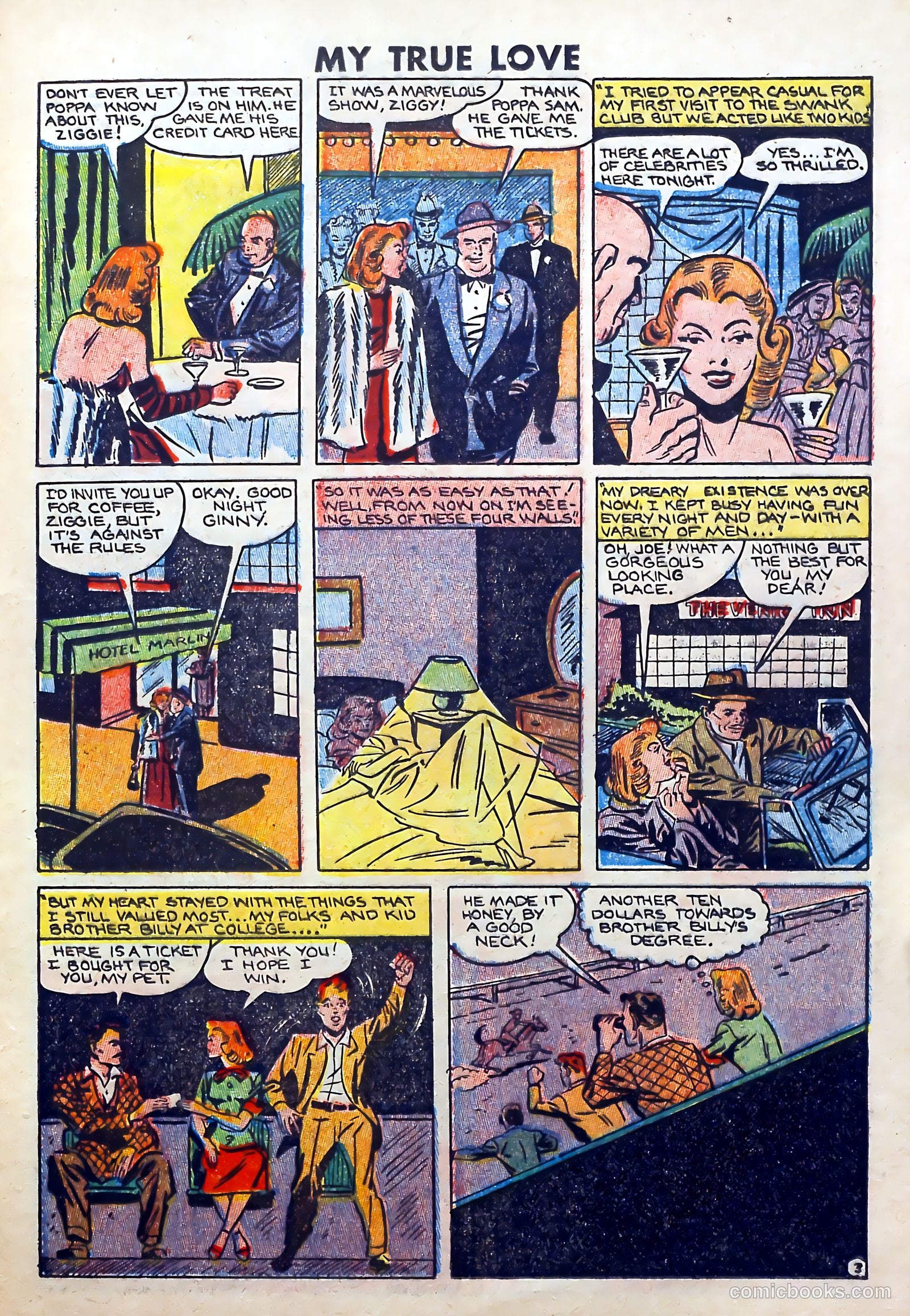 My True Love #65 (1950) — page 25 of 36