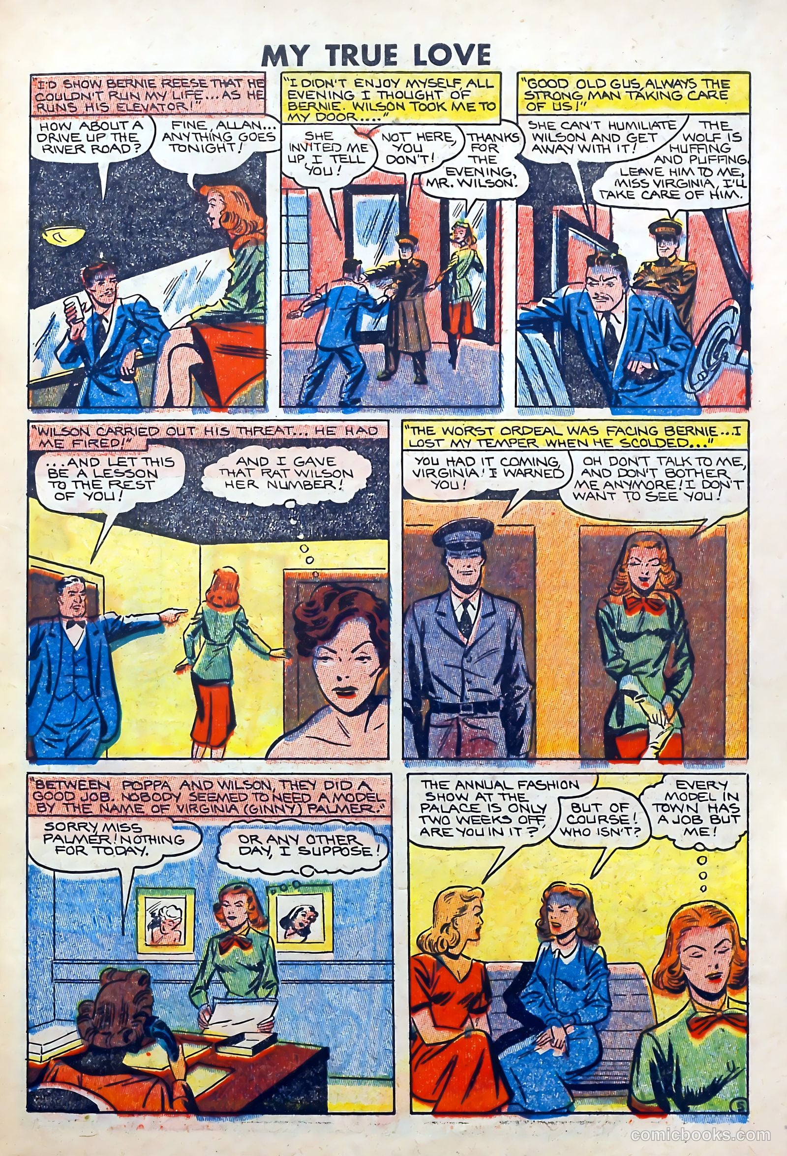 My True Love #65 (1950) — page 27 of 36