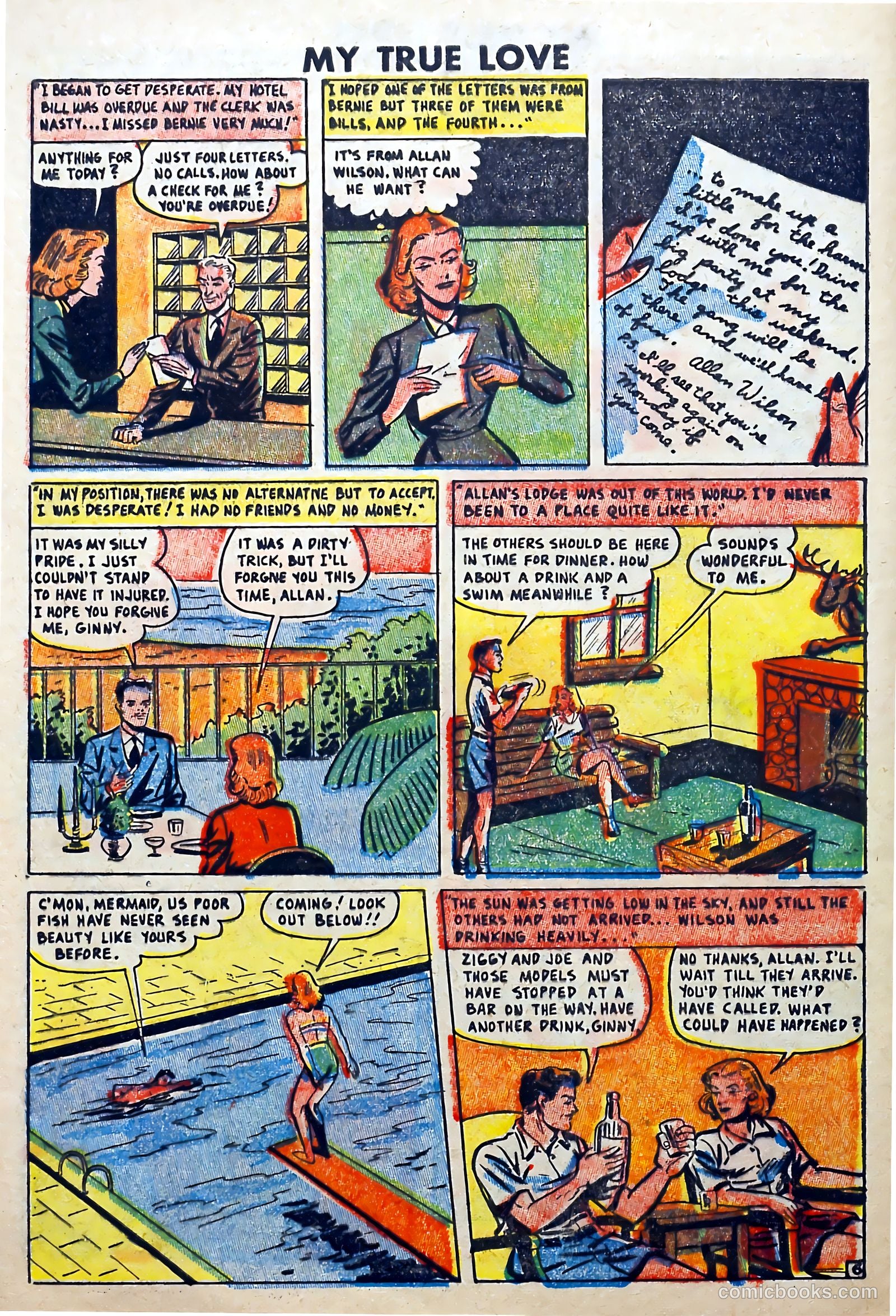 My True Love #65 (1950) — page 28 of 36