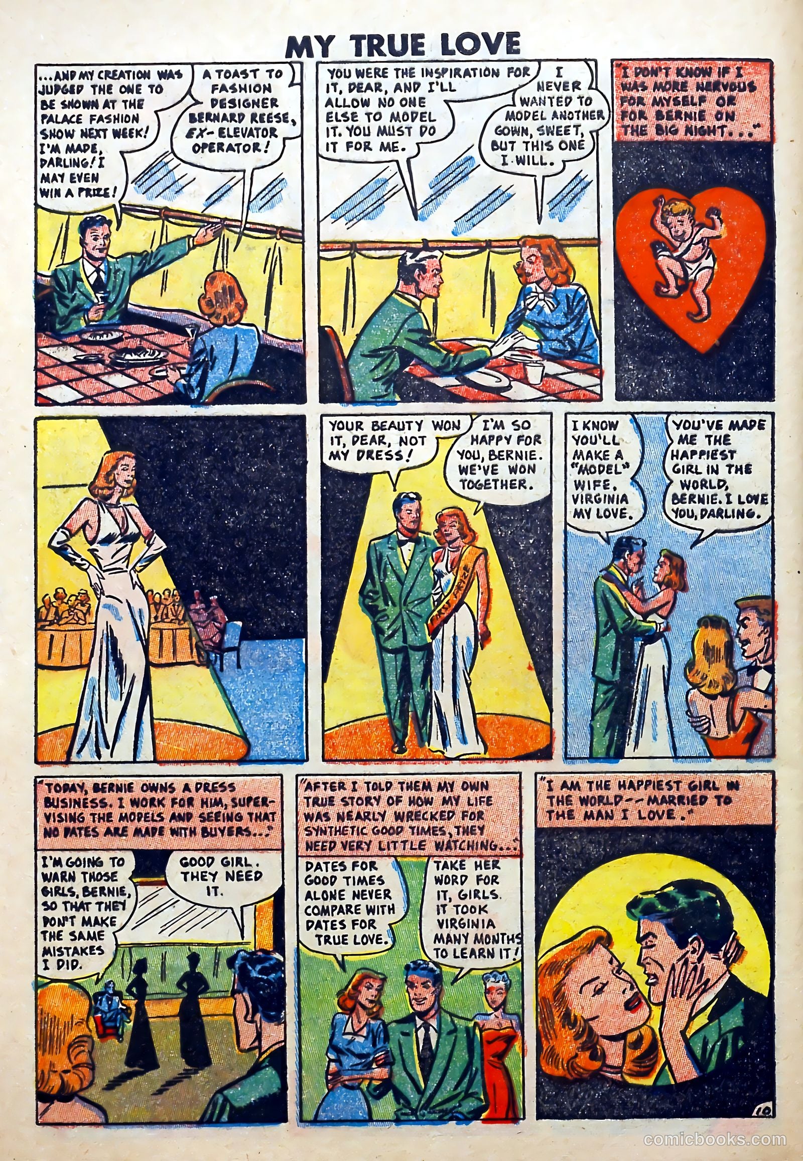My True Love #65 (1950) — page 32 of 36
