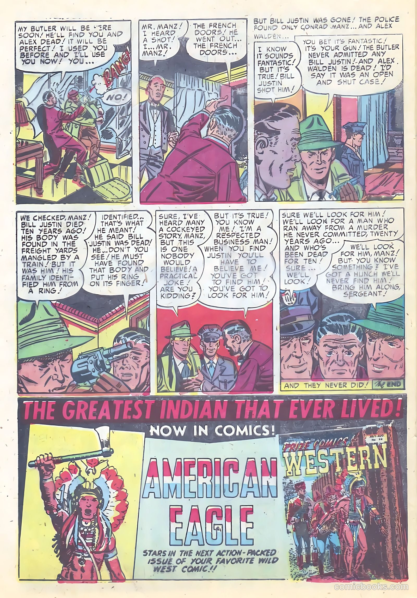 Headline Comics #54 (1949) — page 32 of 36