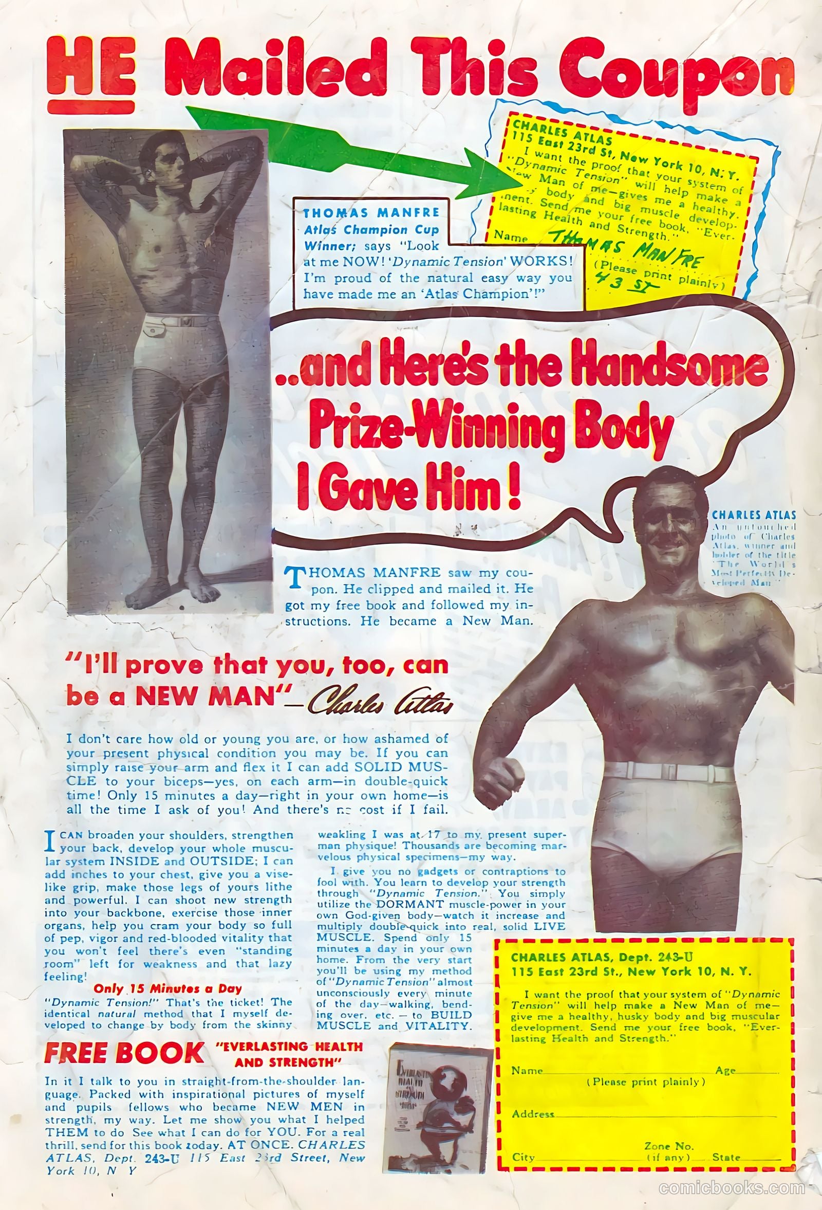Headline Comics #54 (1949) — page 36 of 36