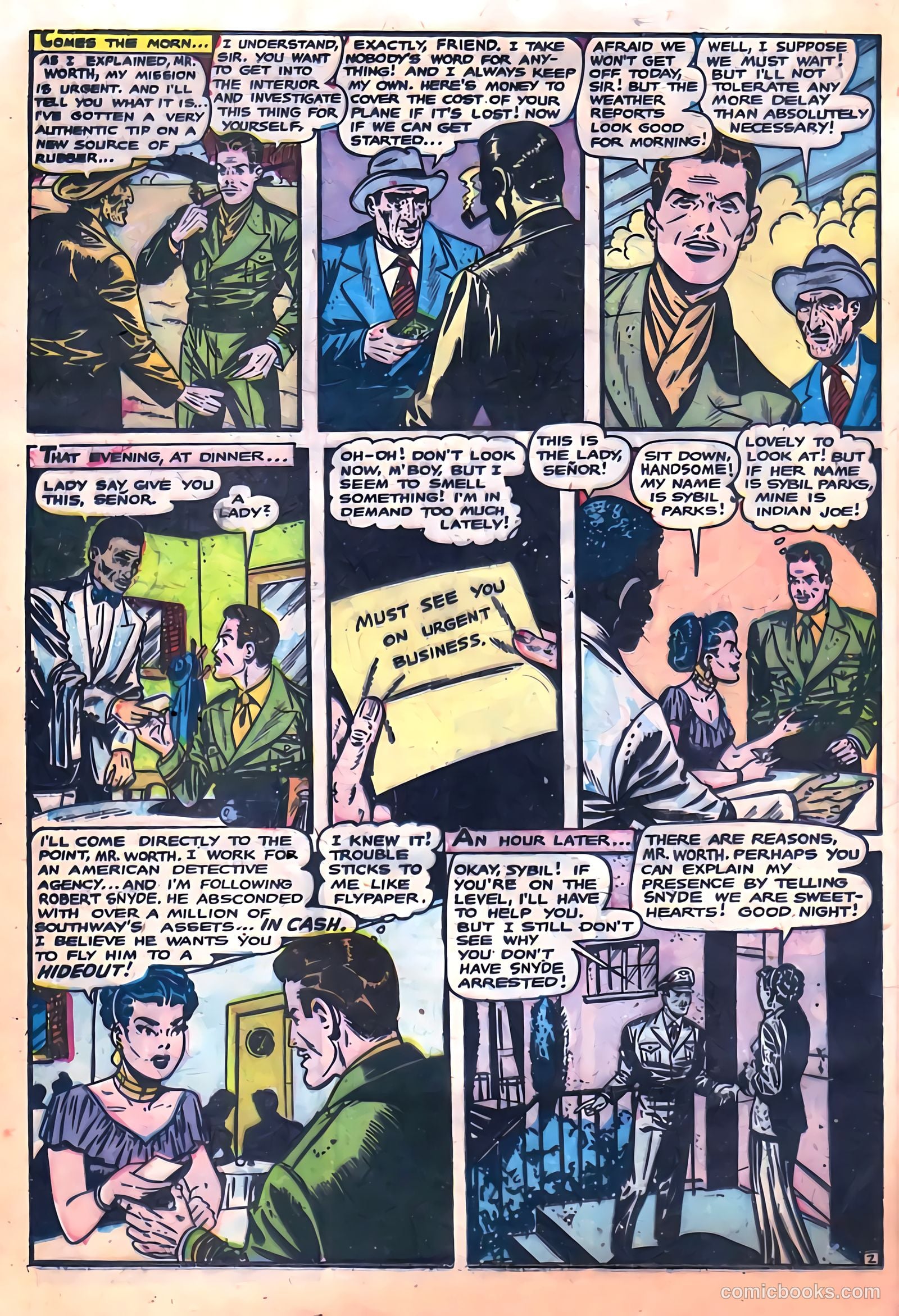 Voodoo #3 (1952) — page 20 of 36