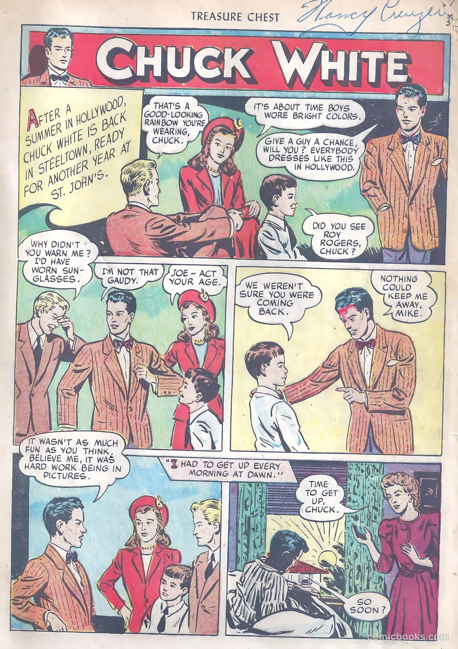 Treasure Chest of Fun and Fact v2 #1 — page 3 of 36