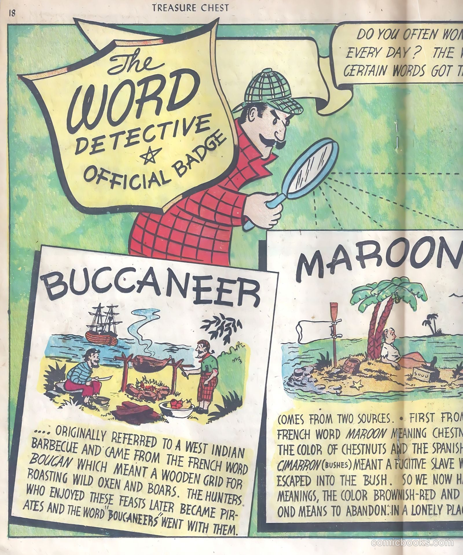 Treasure Chest of Fun and Fact v2 #1 — page 18 of 36