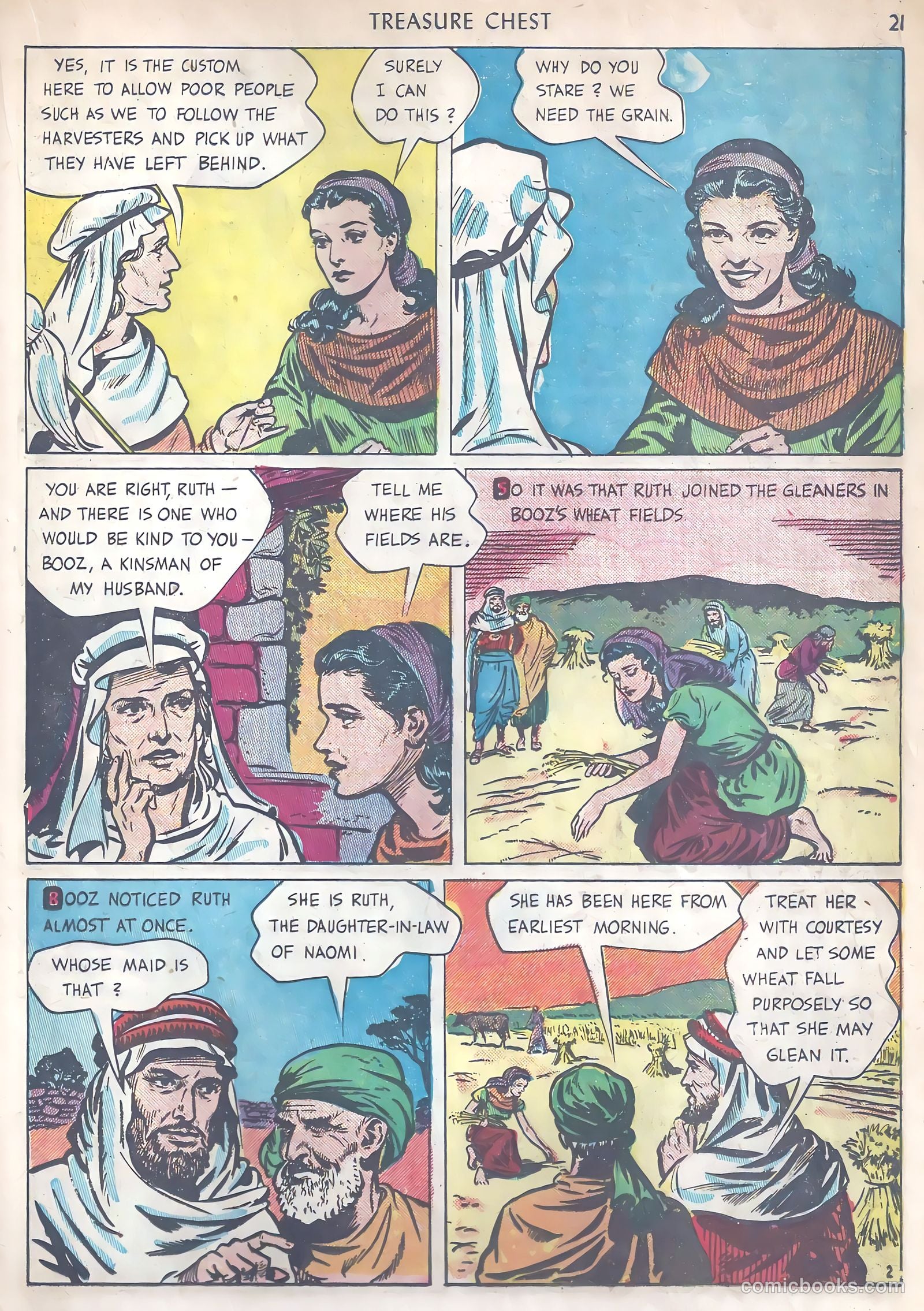 Treasure Chest of Fun and Fact v2 #1 — page 21 of 36