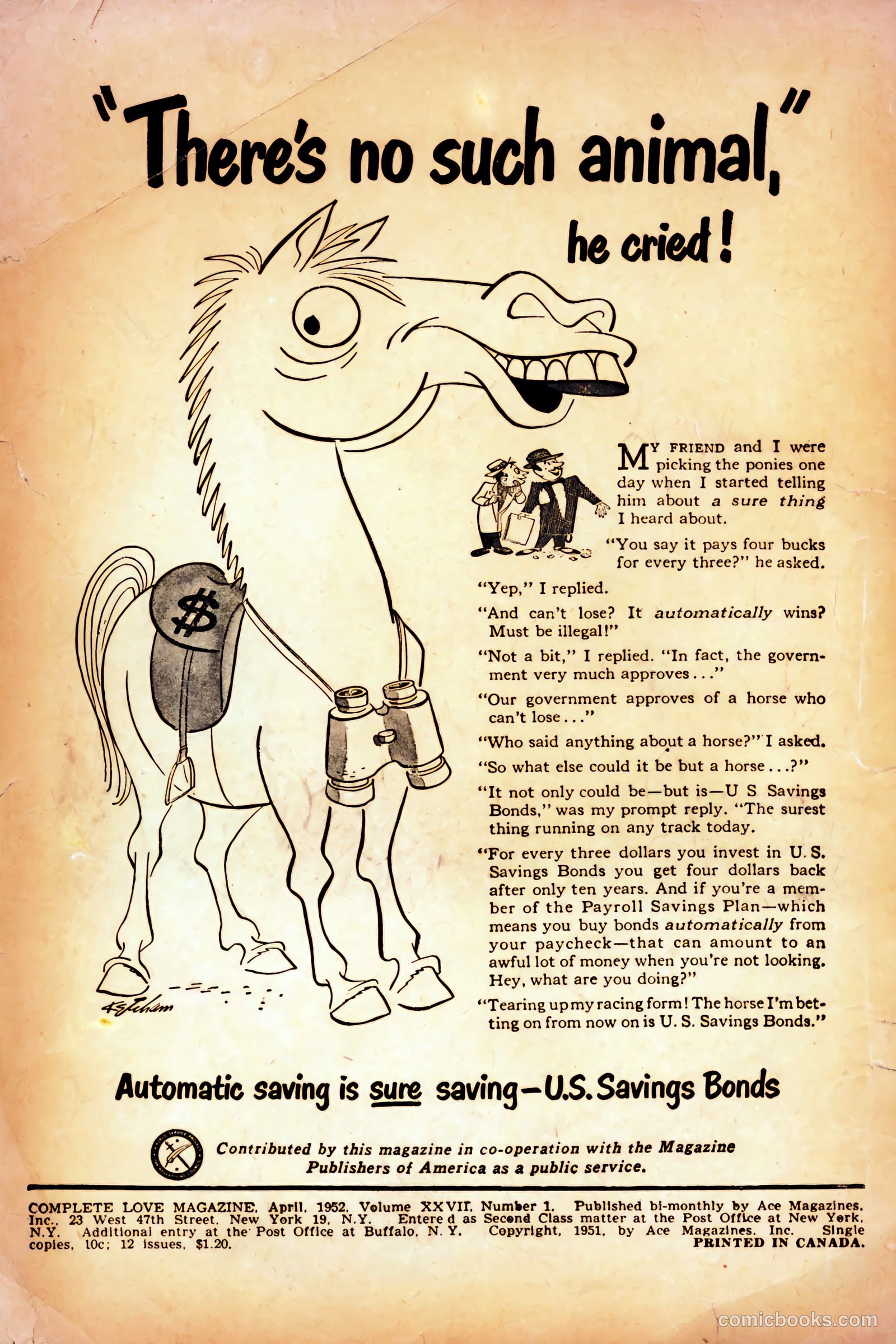 Complete Love Magazine #163 (1951) — page 2 of 36