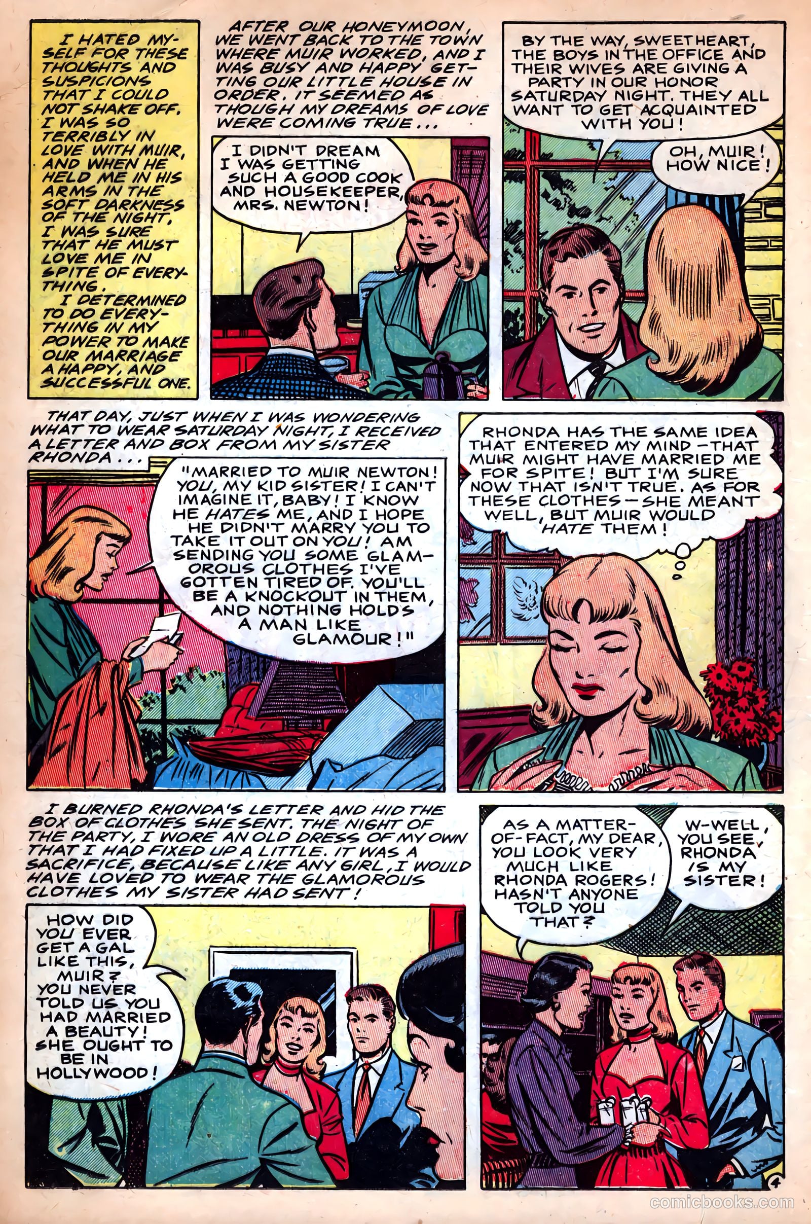 Complete Love Magazine #163 (1951) — page 6 of 36