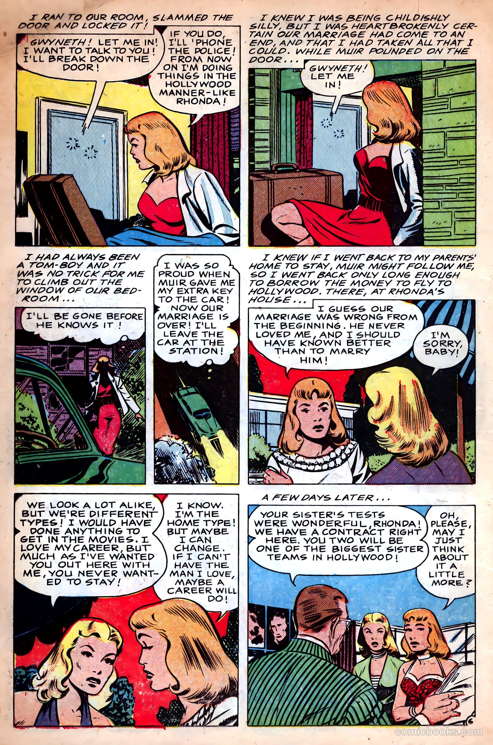 Complete Love Magazine #163 (1951) — page 8 of 36