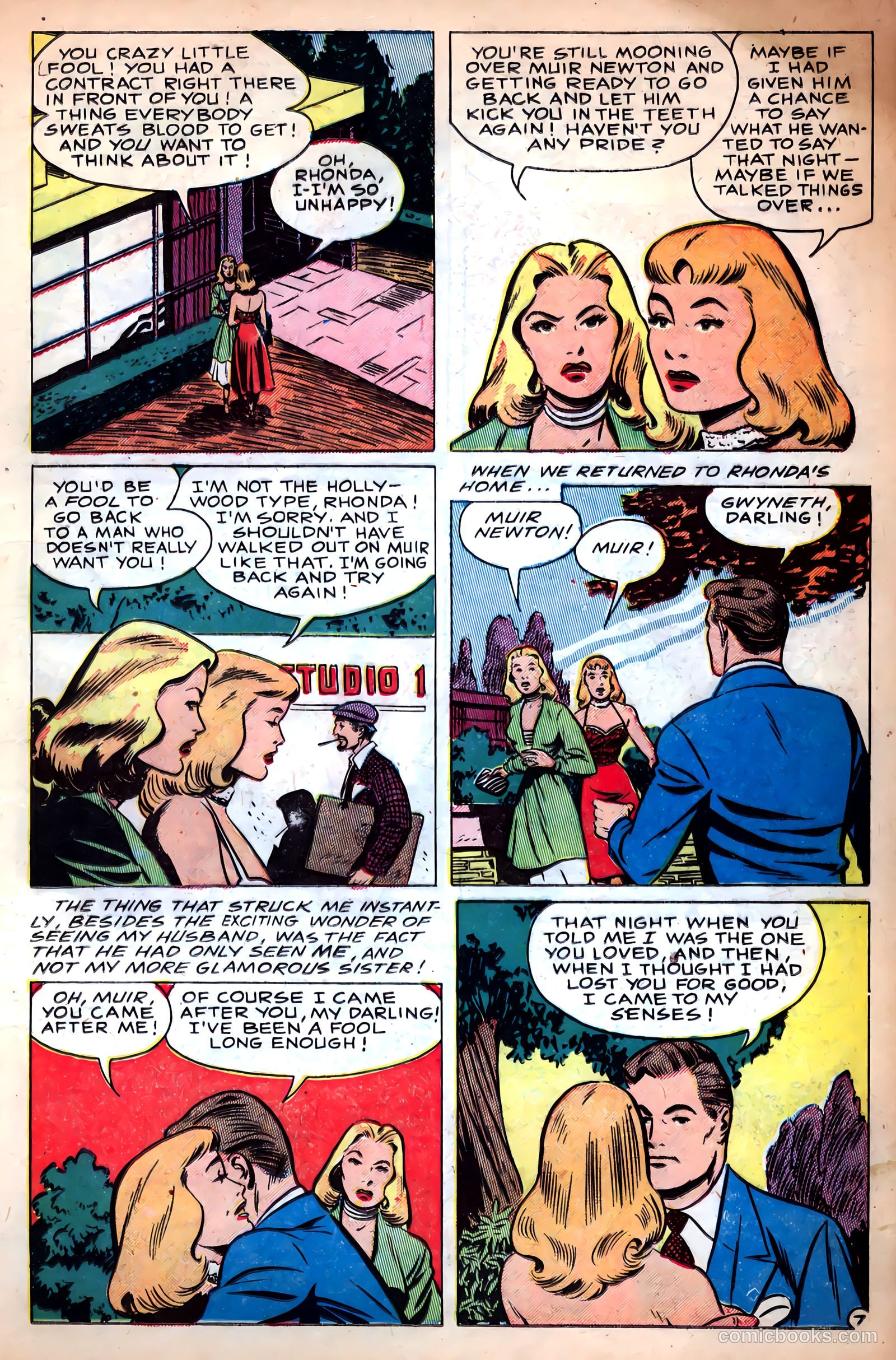 Complete Love Magazine #163 (1951) — page 9 of 36