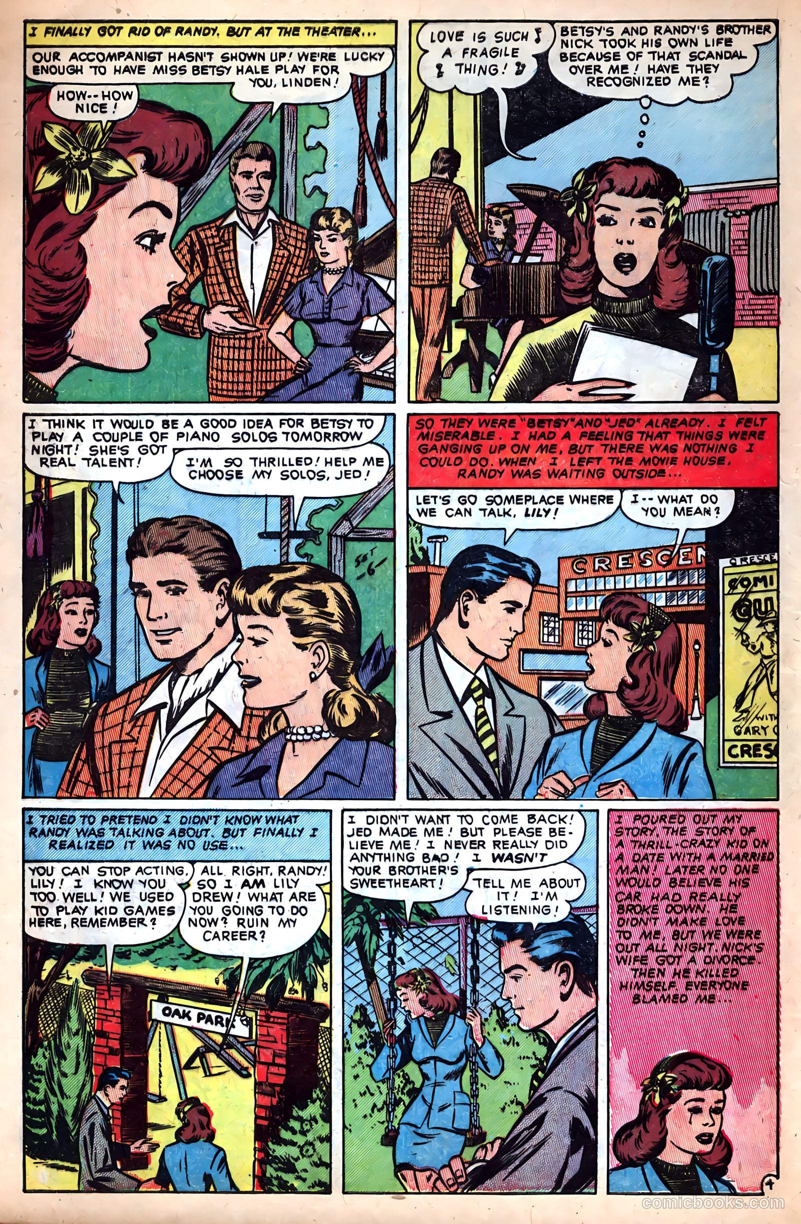 Complete Love Magazine #163 (1951) — page 22 of 36
