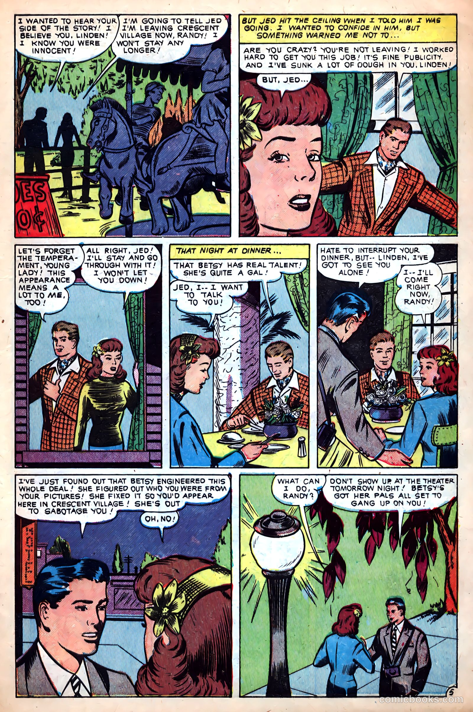 Complete Love Magazine #163 (1951) — page 23 of 36