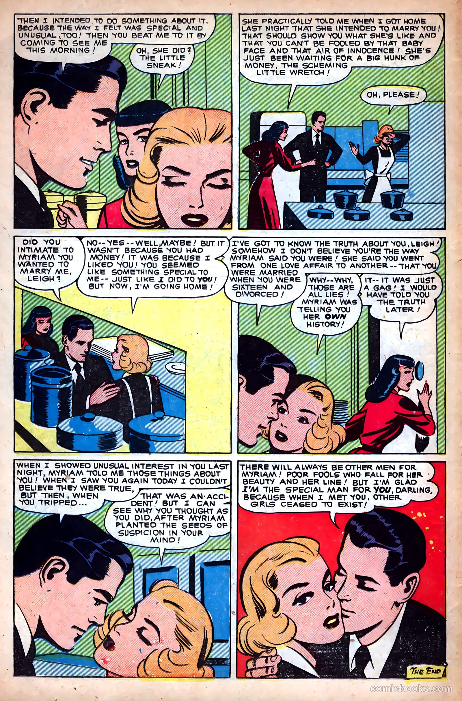 Complete Love Magazine #163 (1951) — page 34 of 36
