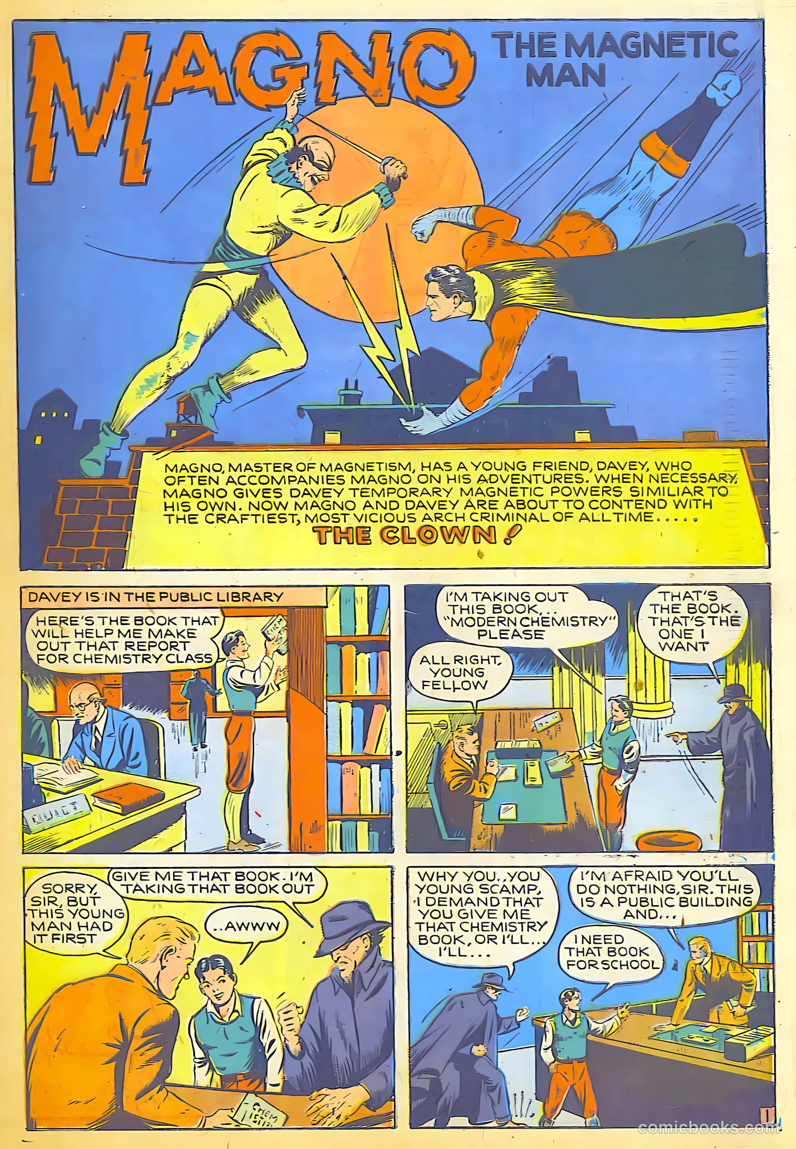 Super-Mystery Comics v1 #5 — page 3 of 68