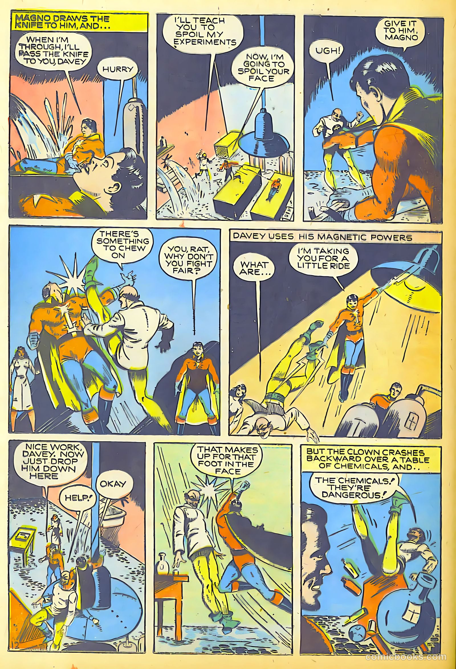Super-Mystery Comics v1 #5 — page 14 of 68