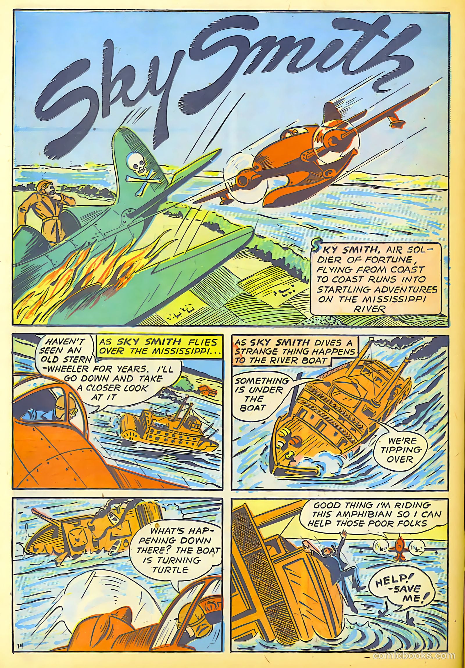 Super-Mystery Comics v1 #5 — page 16 of 68