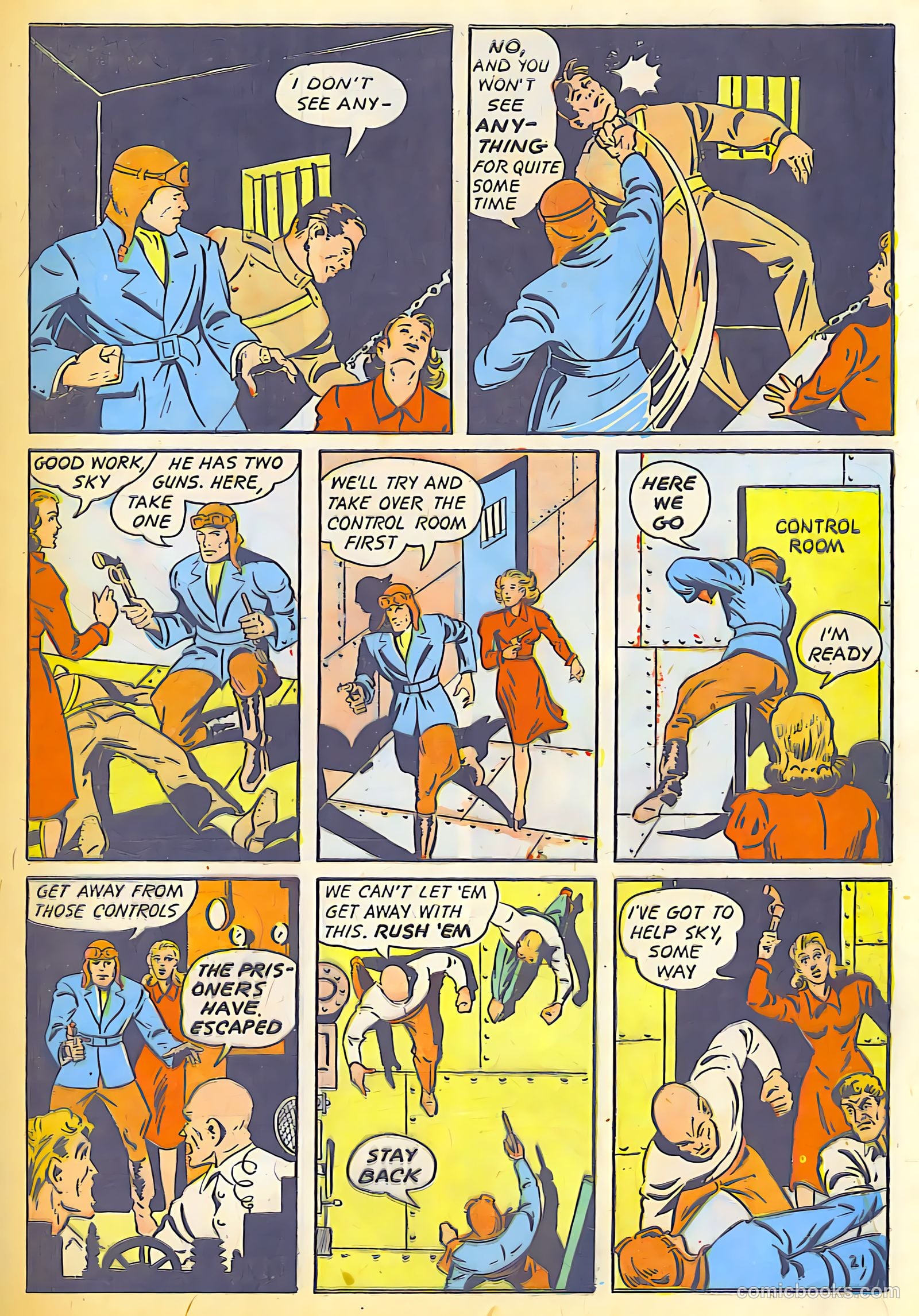 Super-Mystery Comics v1 #5 — page 23 of 68