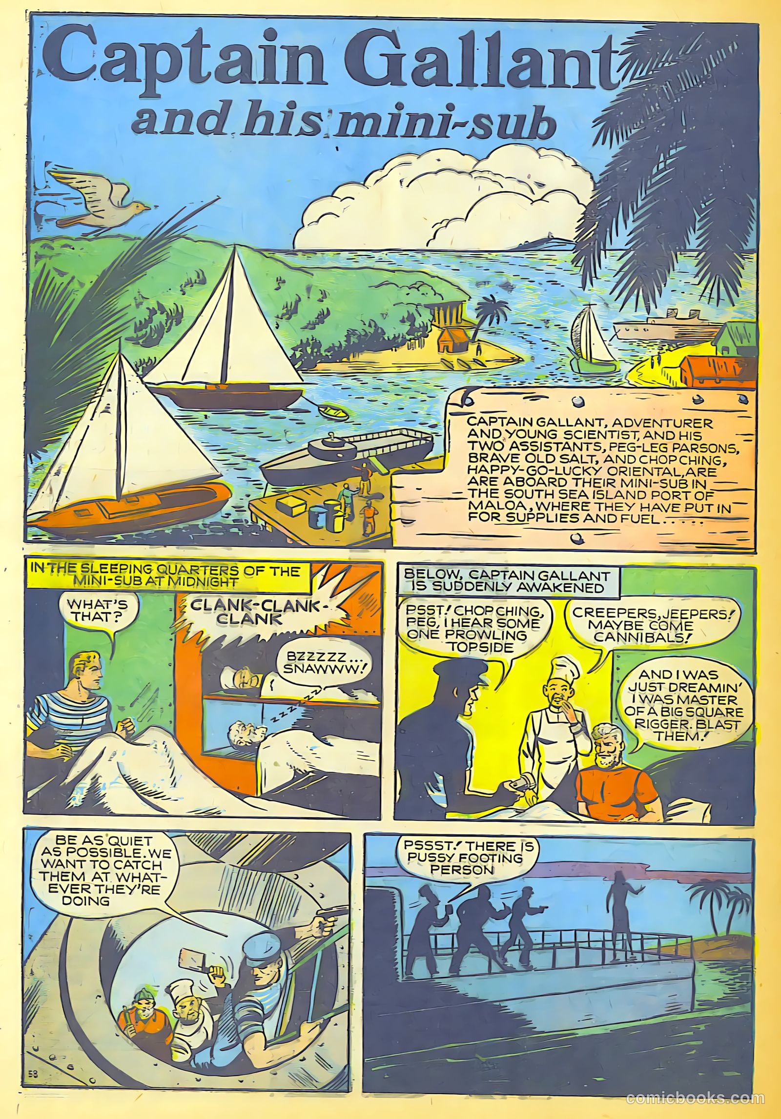 Super-Mystery Comics v1 #5 — page 60 of 68