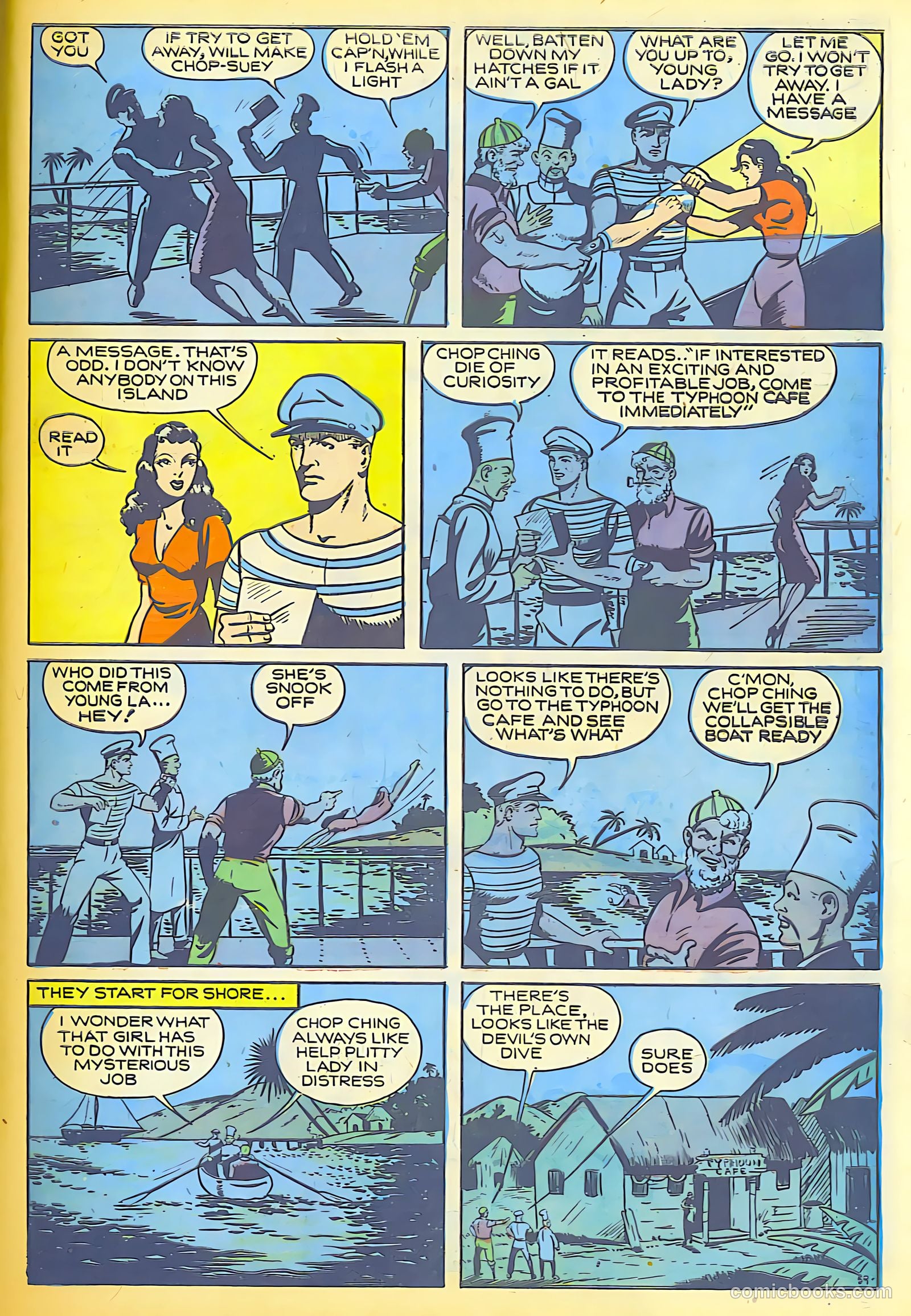 Super-Mystery Comics v1 #5 — page 61 of 68