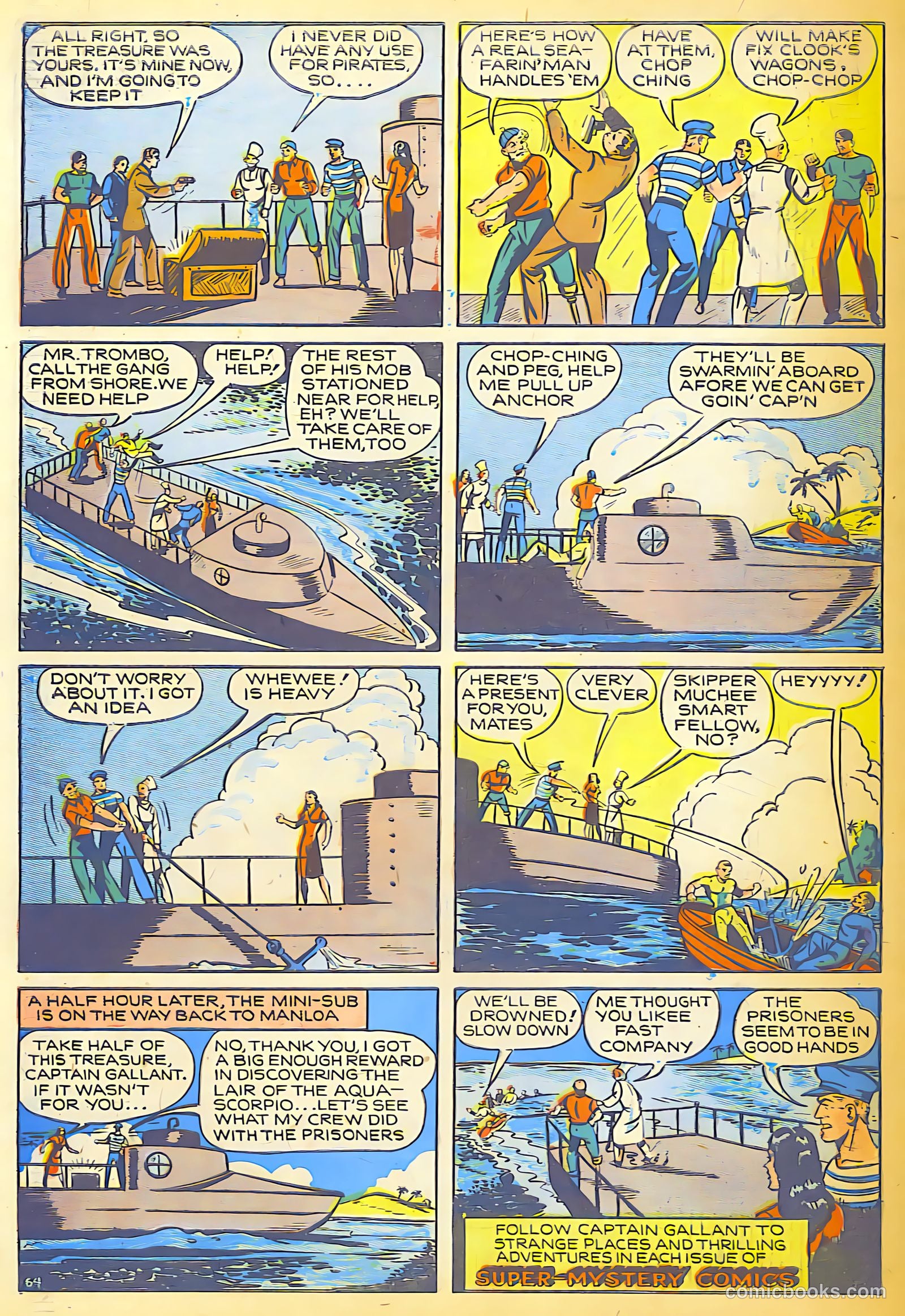 Super-Mystery Comics v1 #5 — page 66 of 68