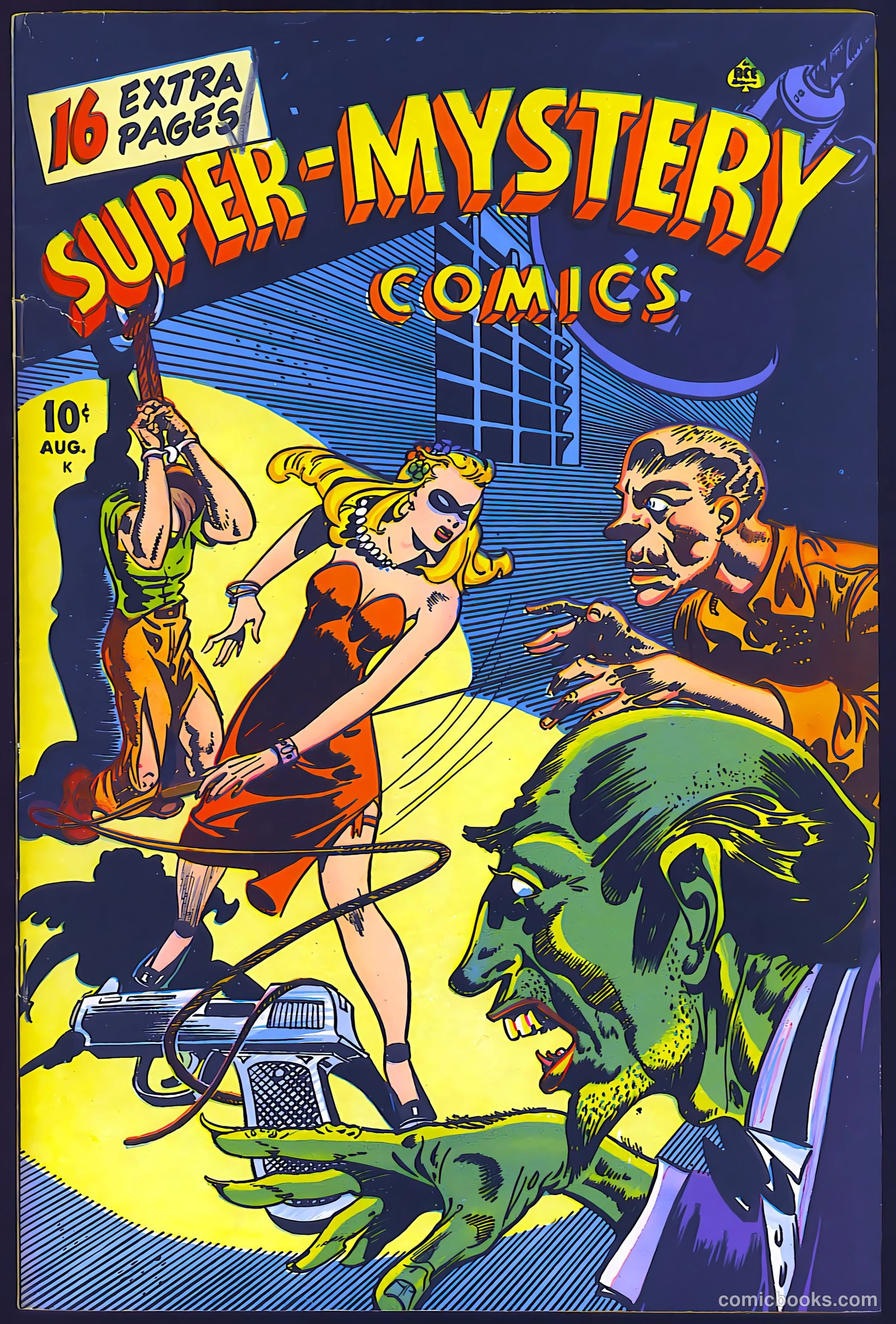 Super-Mystery Comics v6 #1