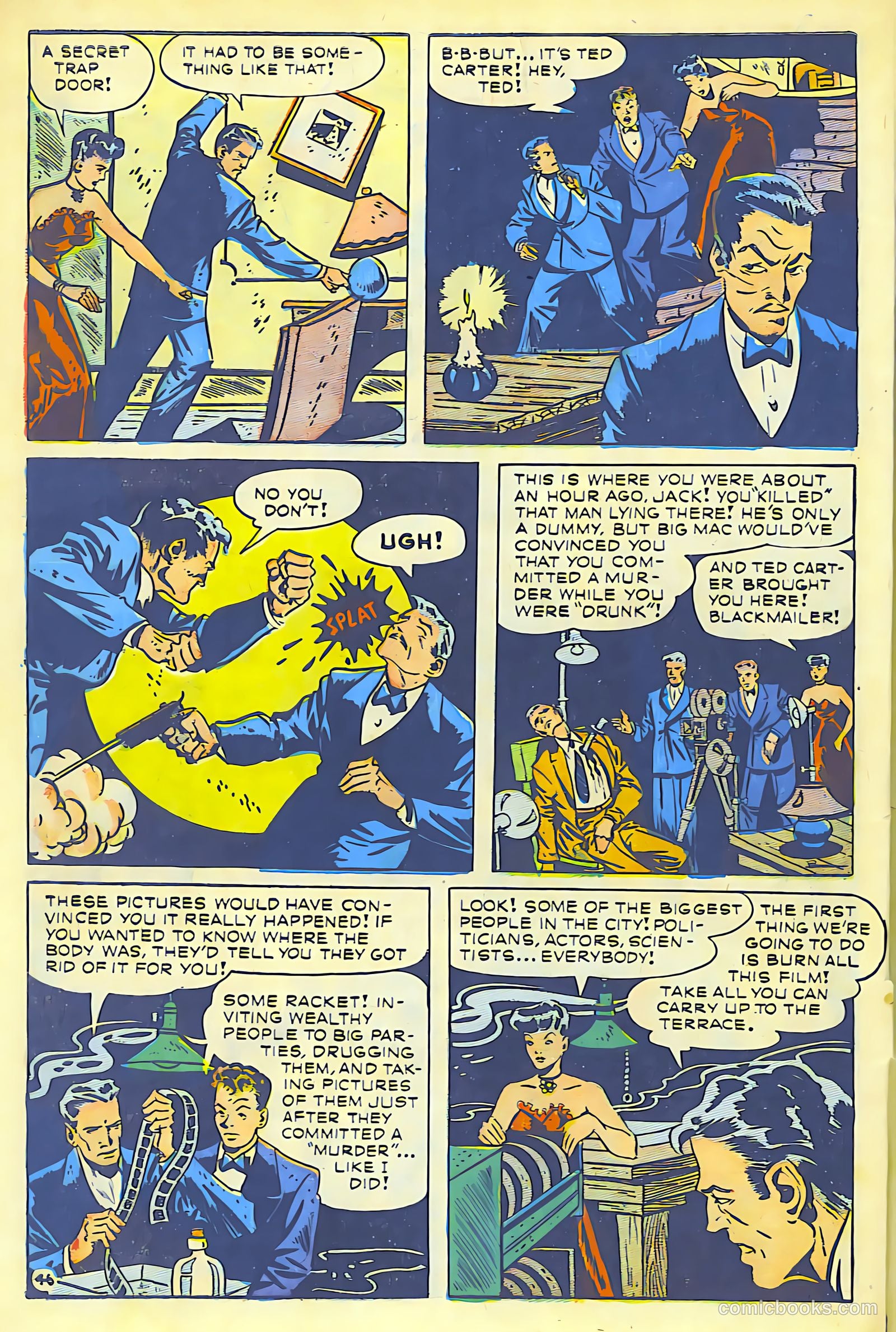 Super-Mystery Comics v6 #1 — page 47 of 49
