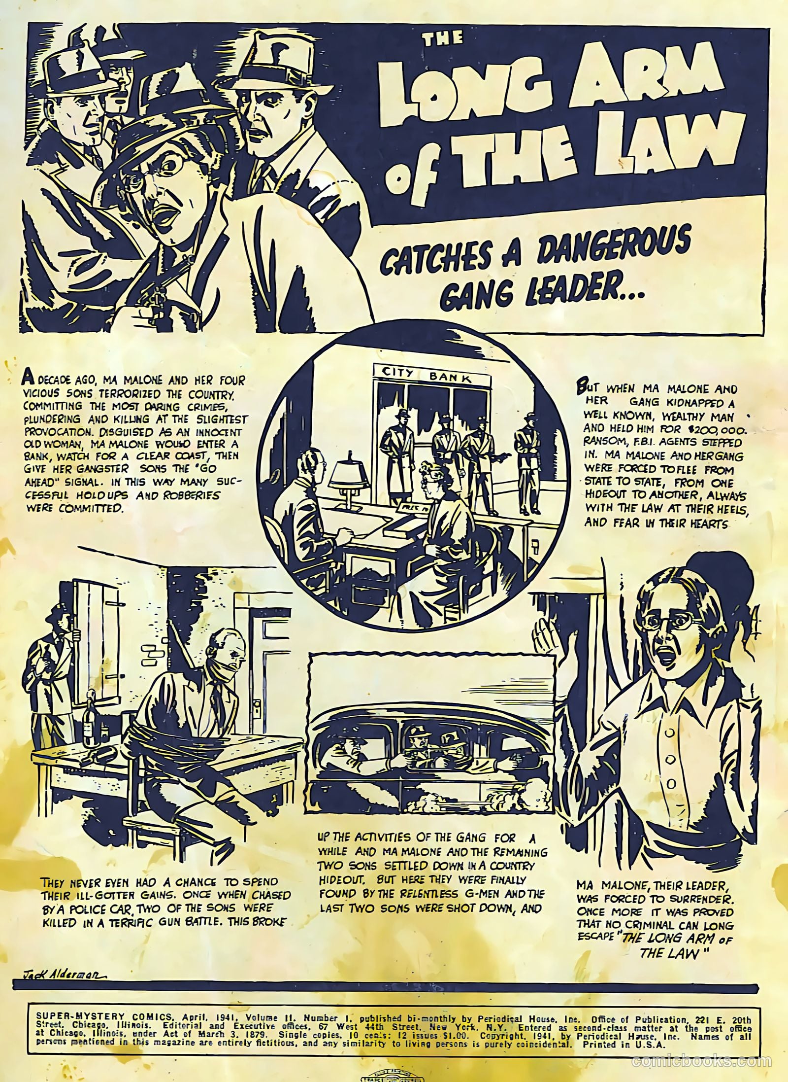 Super-Mystery Comics v2 #1 — page 2 of 68